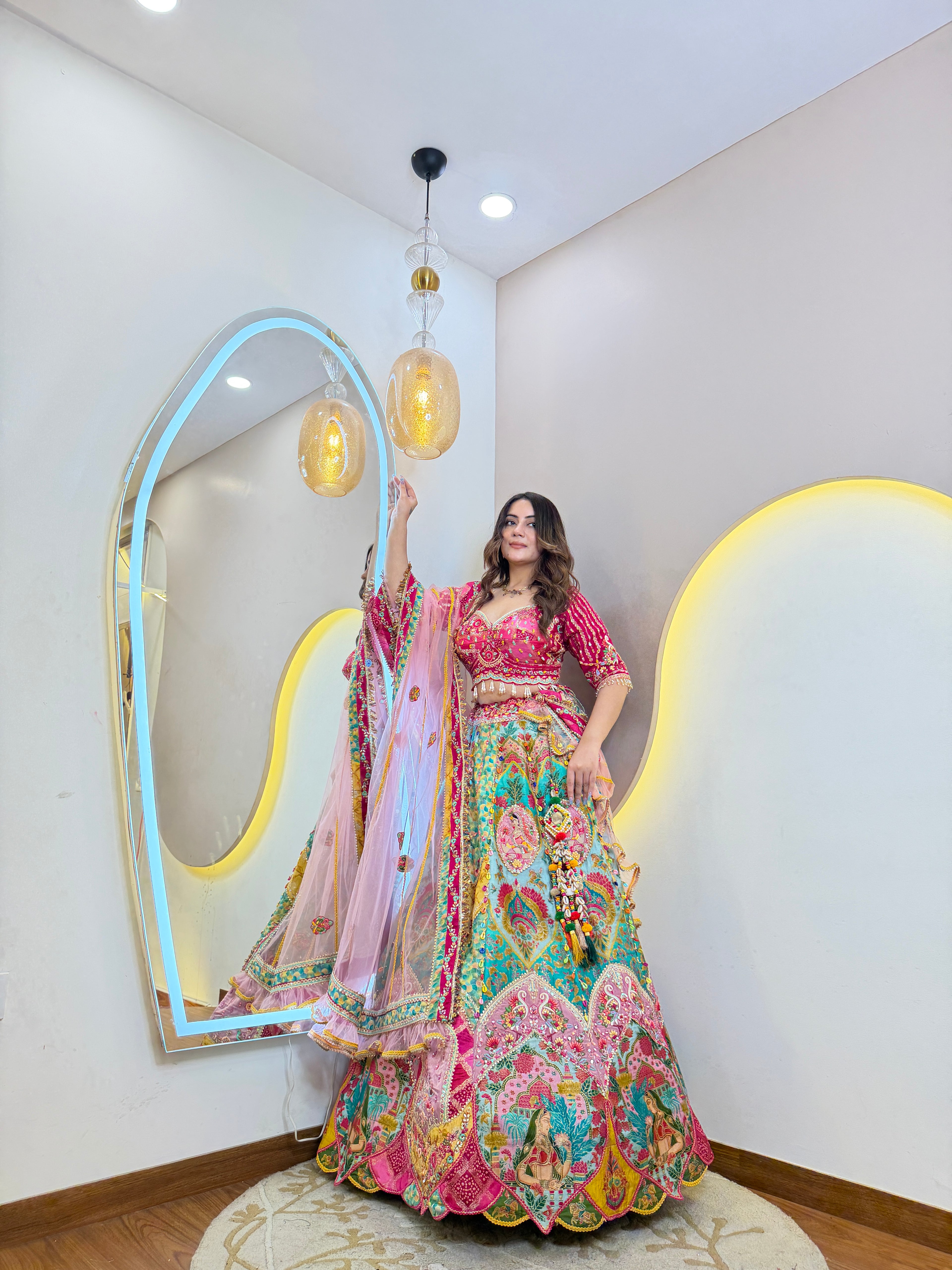 partywear lehnga