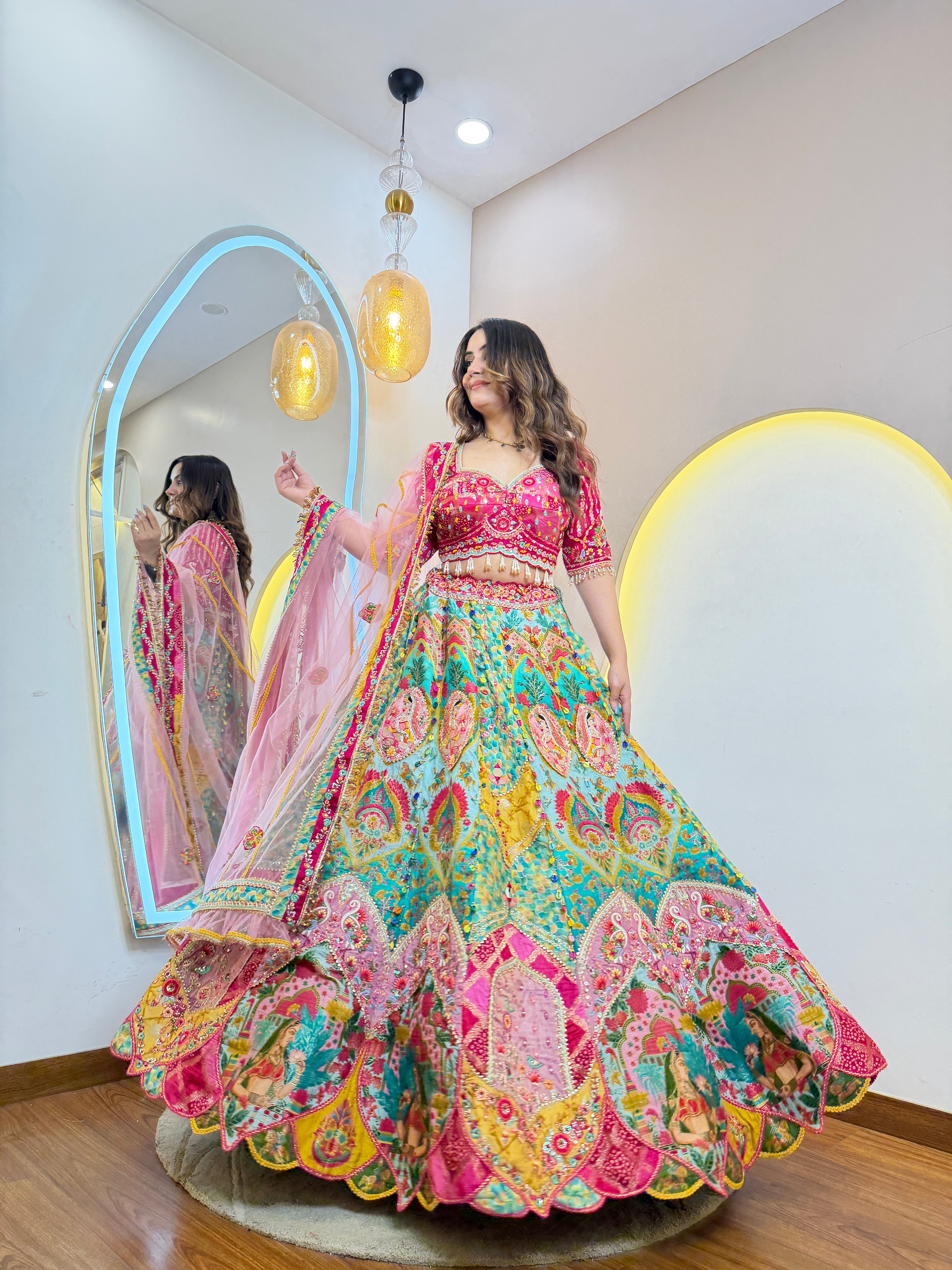 partywear lehnga