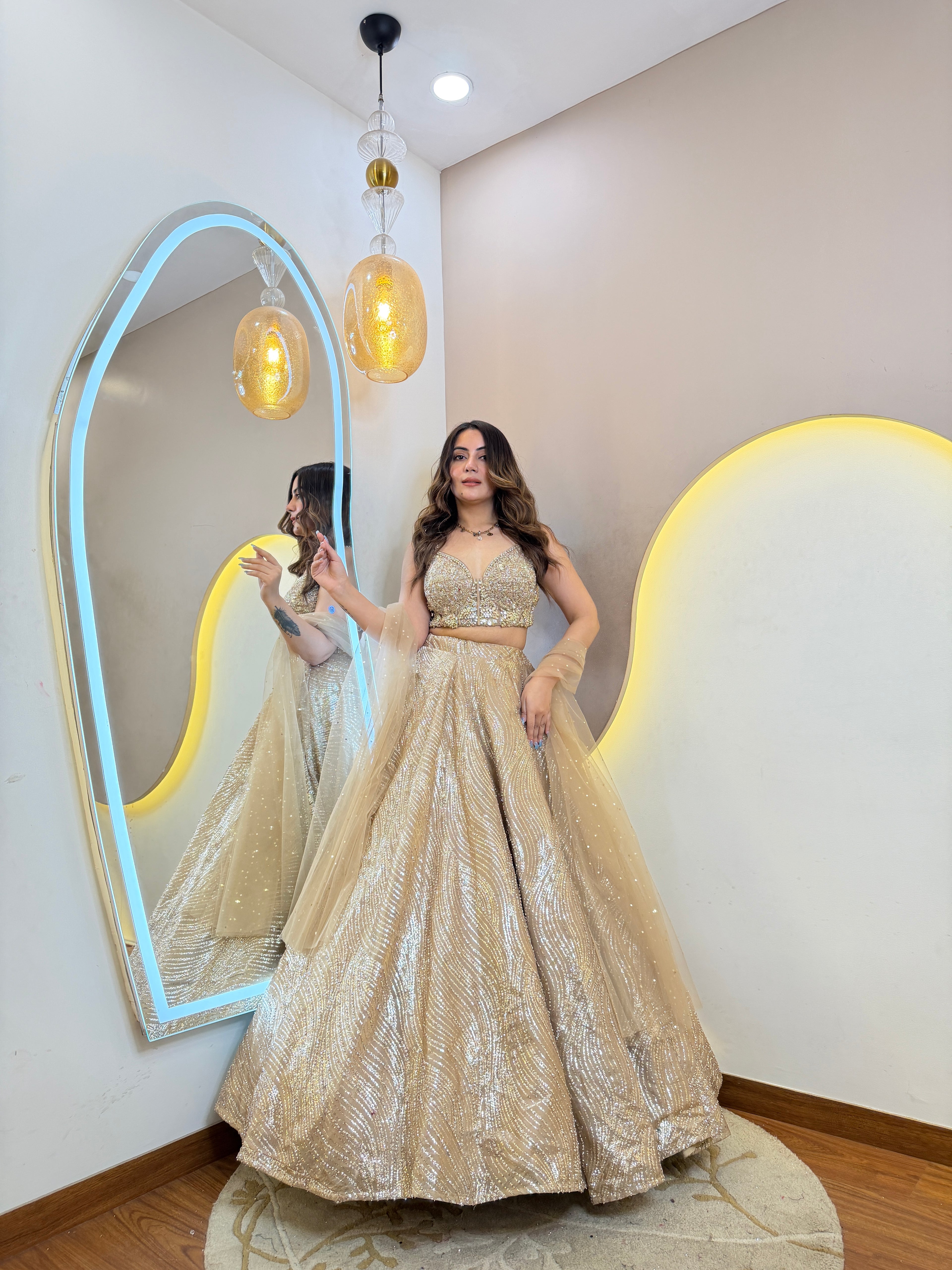 partywear lehnga