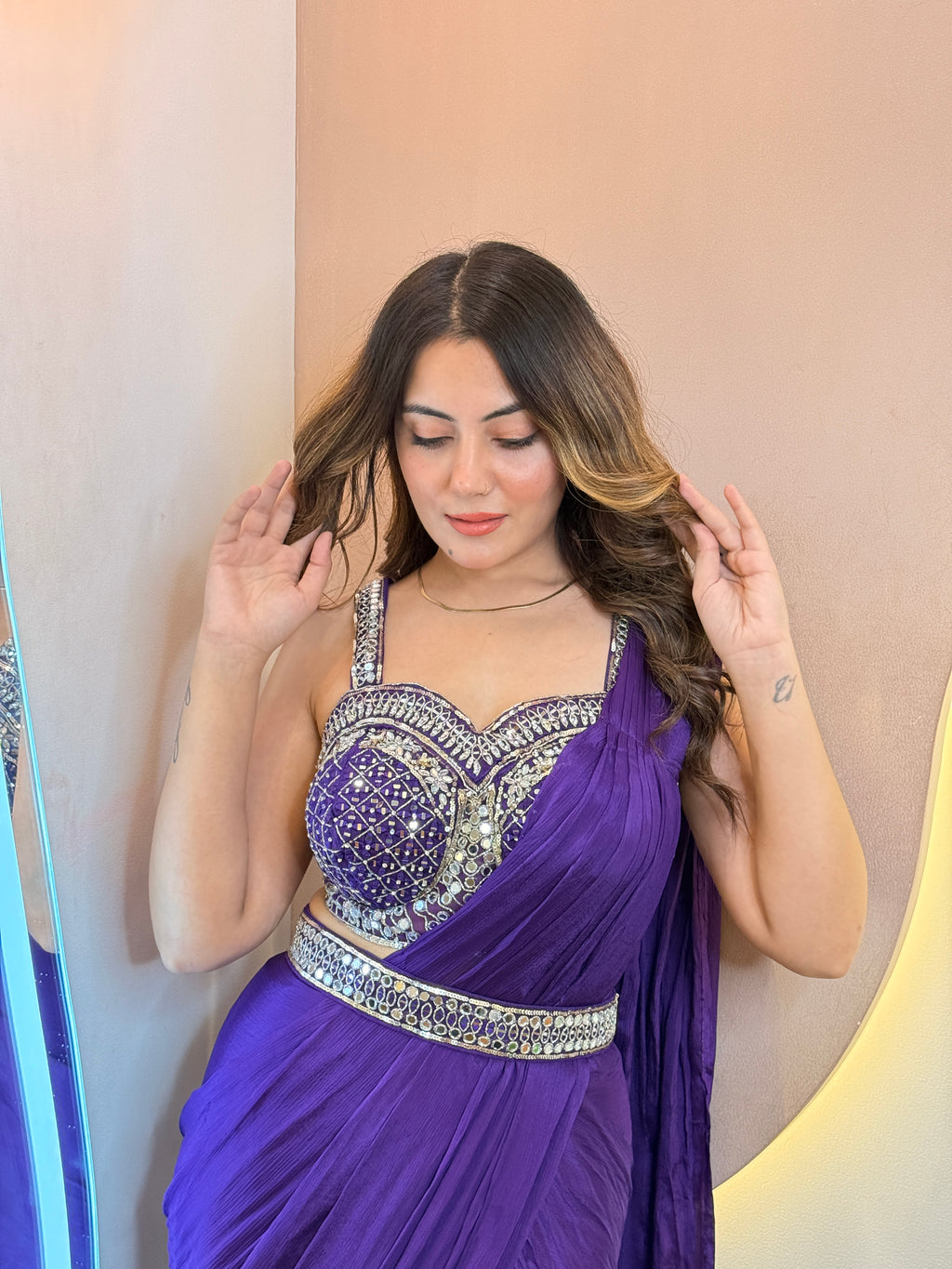 C266 BANI ready to wear saree