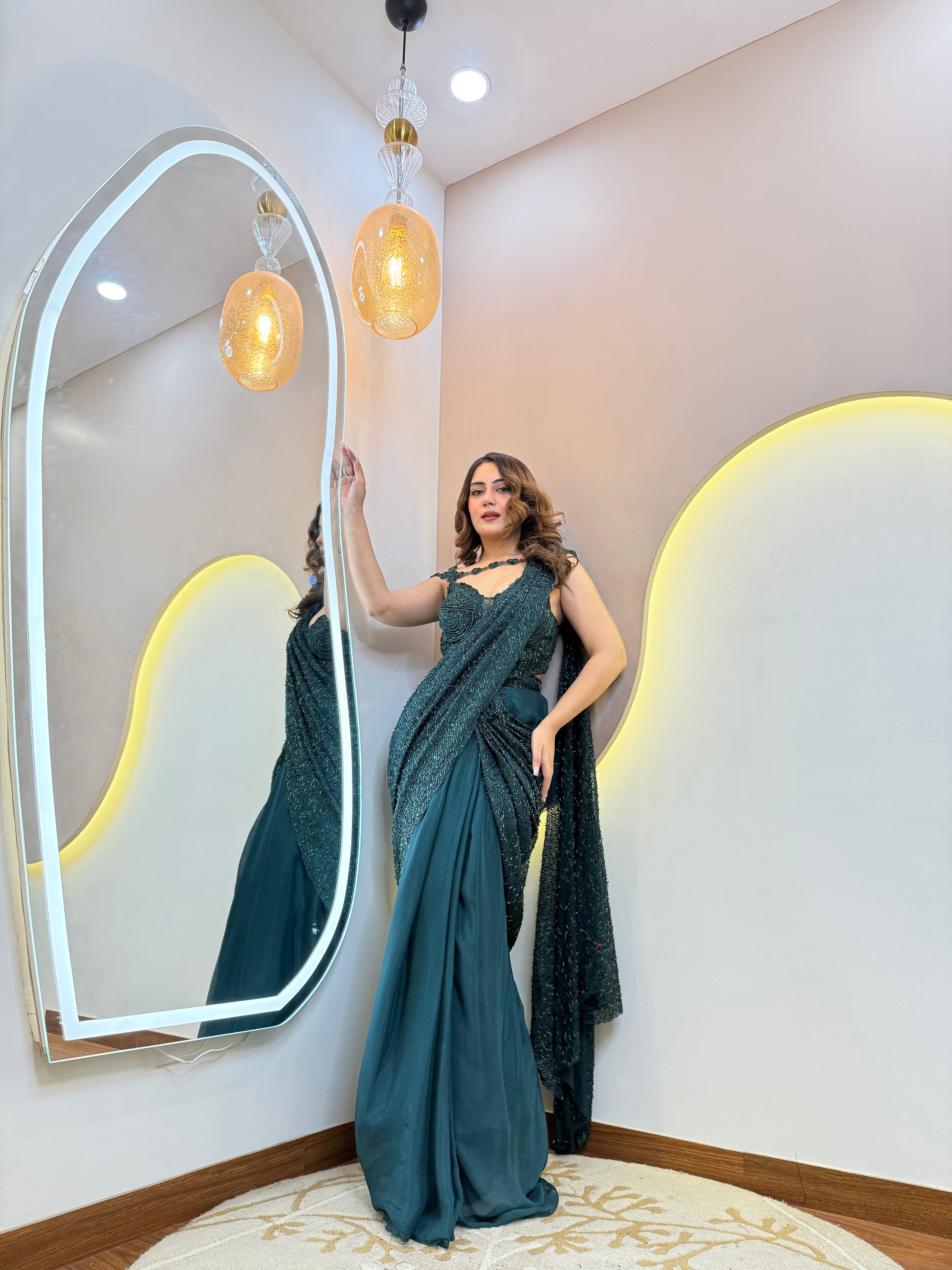 "PARAM SUNDARI" DRAPE SAREE