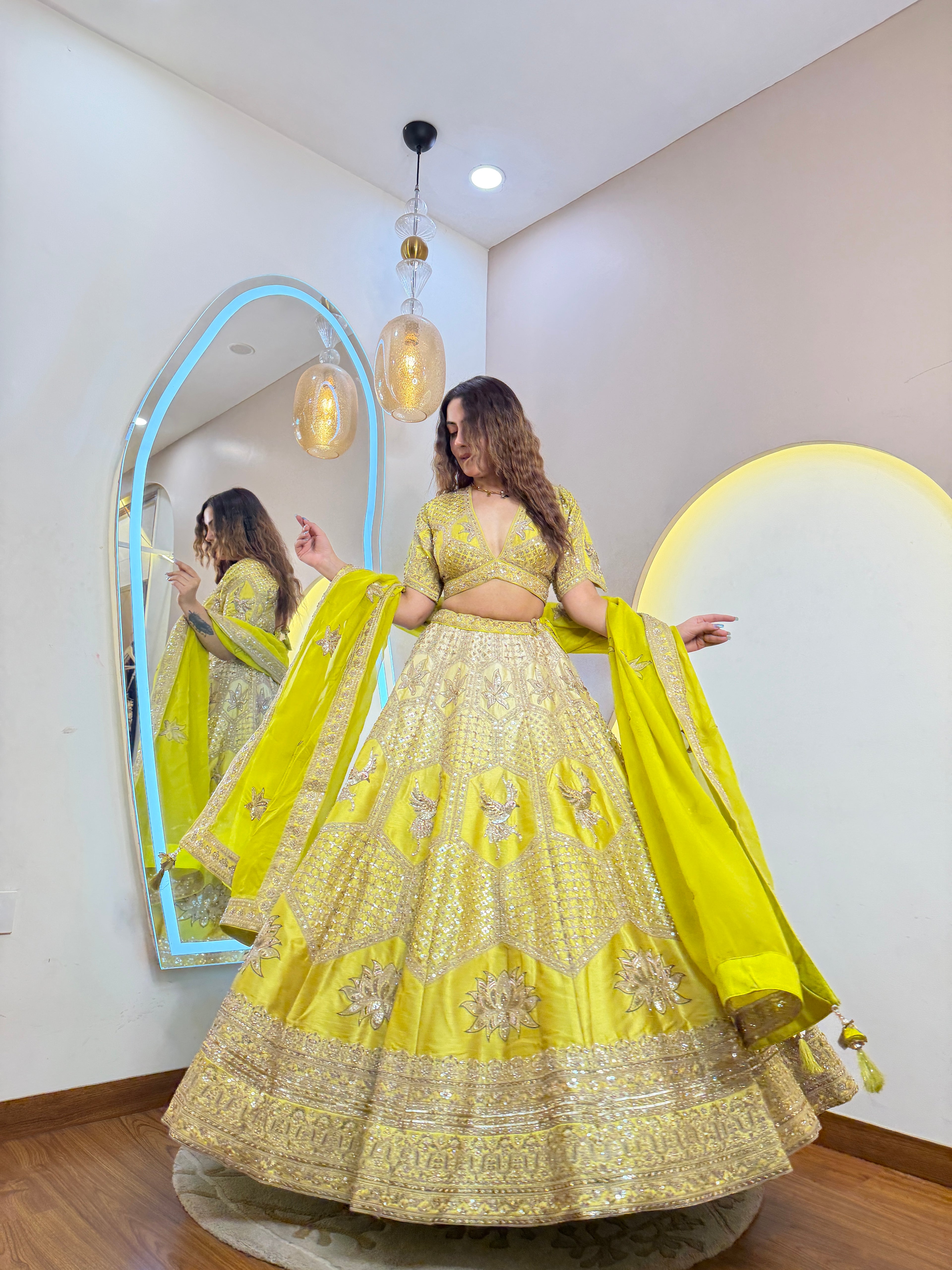 partywear lehnga