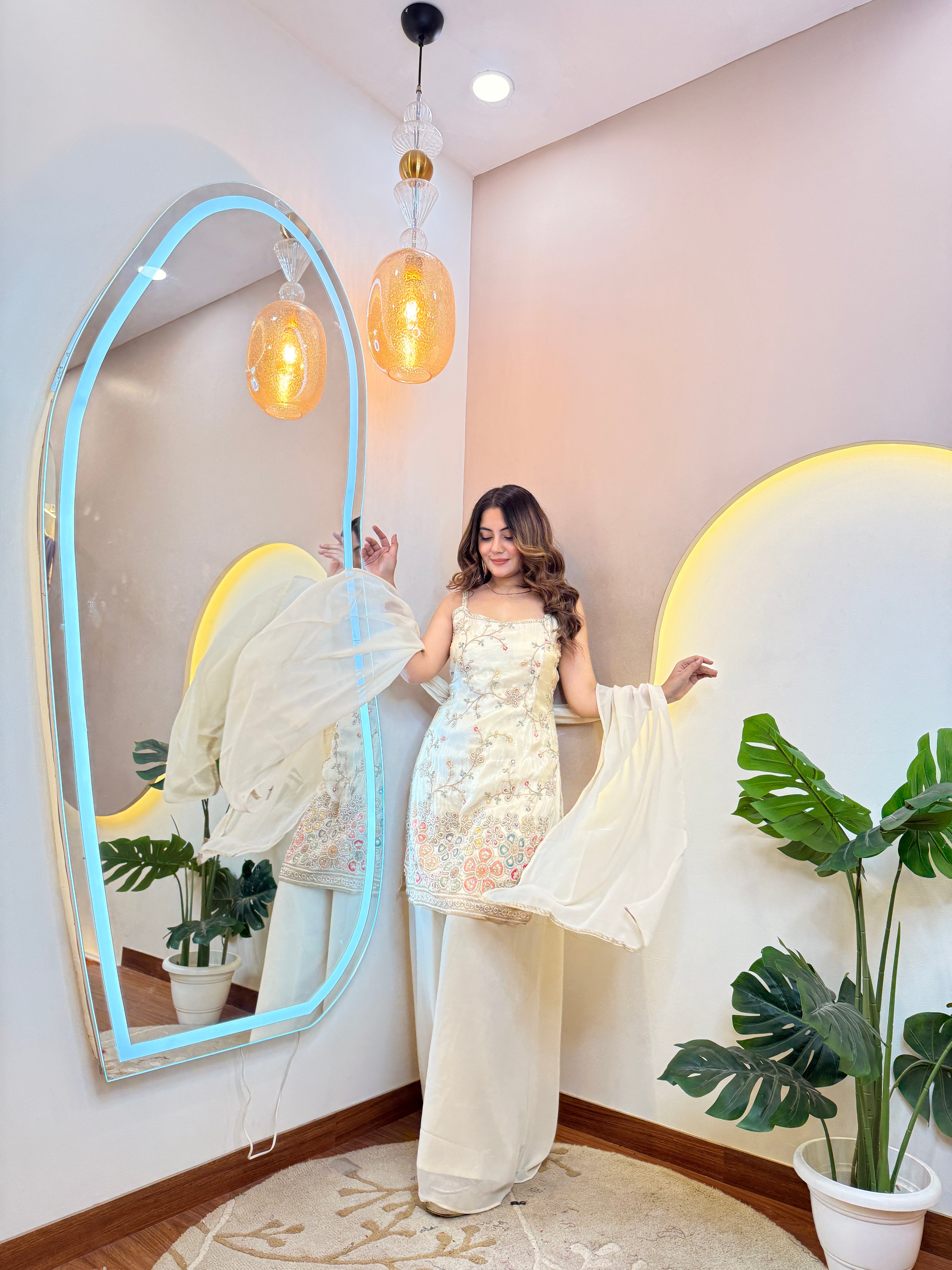 SHARLIN OUTFIT SHARARA SUIT