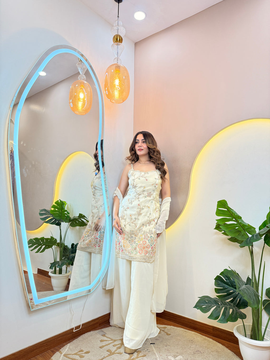 SHARLIN OUTFIT SHARARA SUIT