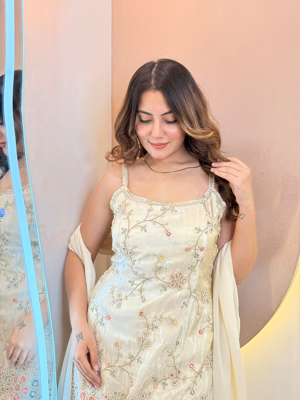 SHARLIN OUTFIT SHARARA SUIT