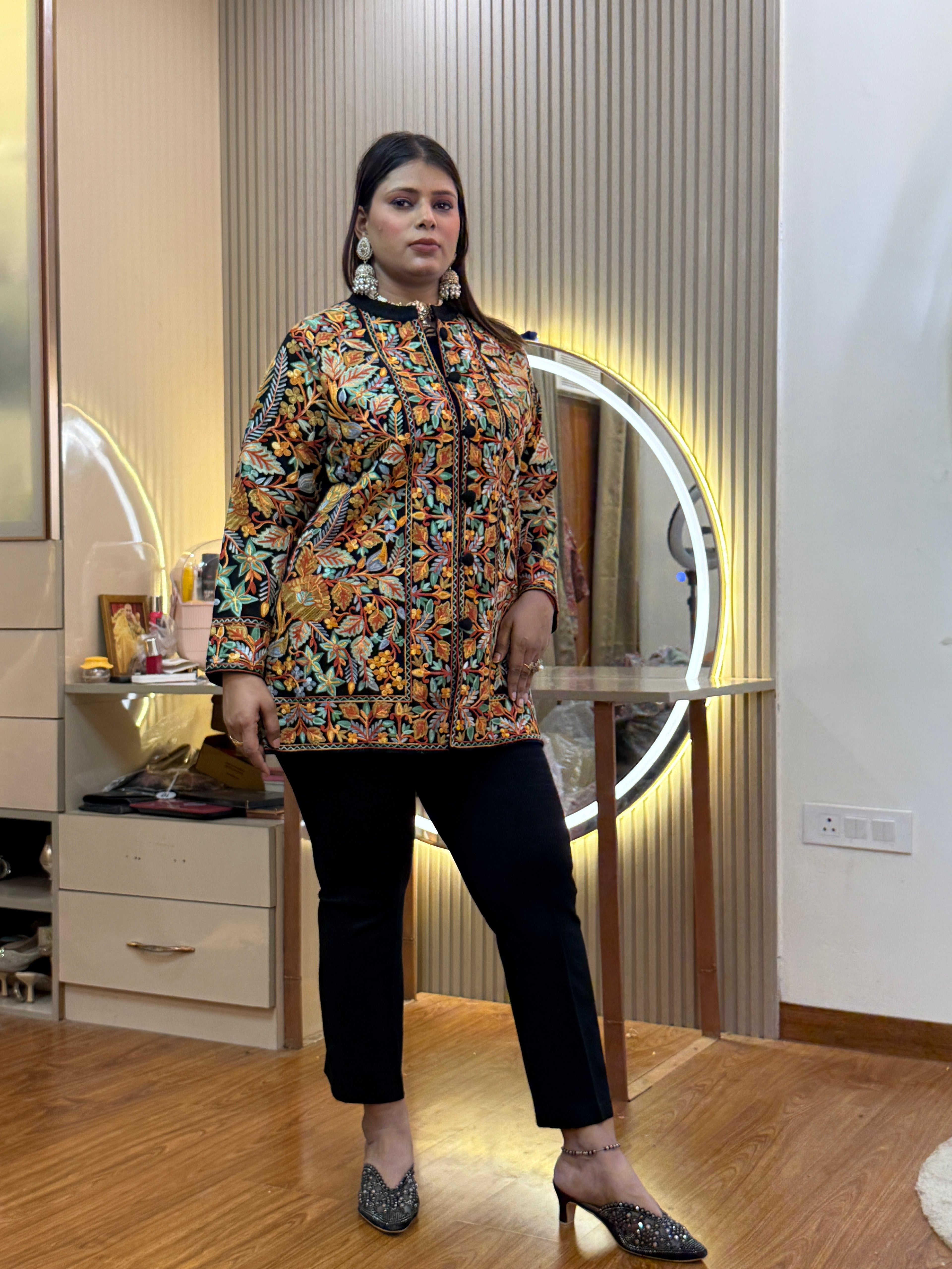 NASEEMA  WOOLEN CORD SET