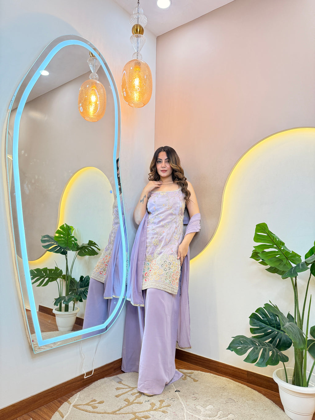 SHARLIN OUTFIT SHARARA SUIT