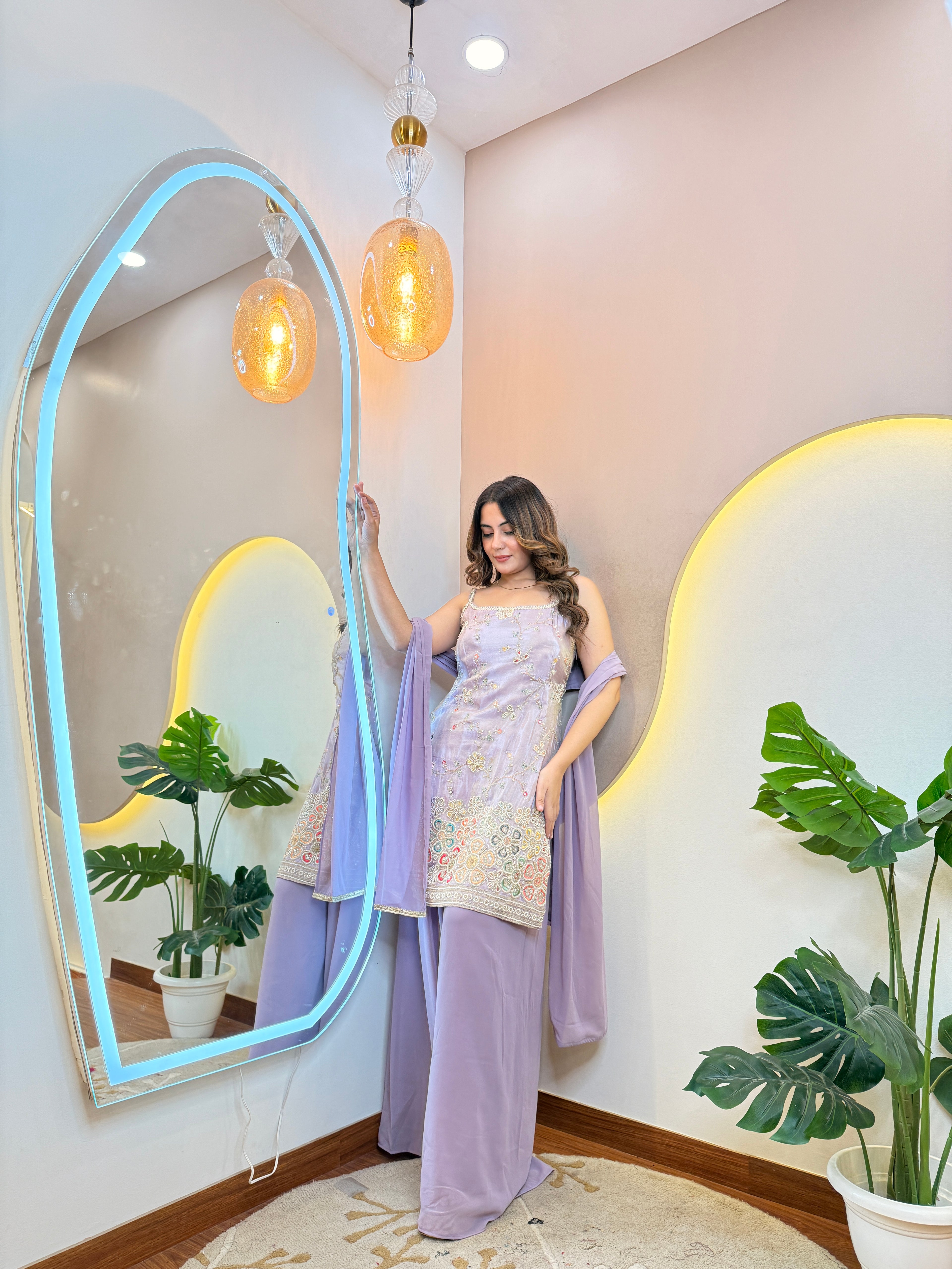 SHARLIN OUTFIT SHARARA SUIT