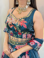 "AZINA" CROP TOP SKIRT