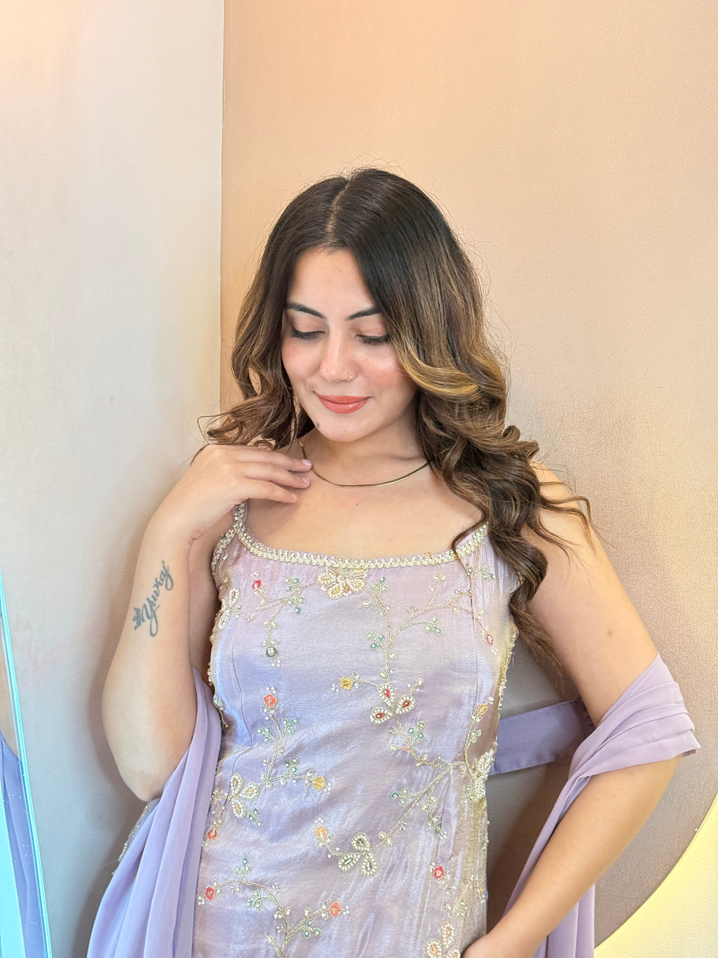 SHARLIN OUTFIT SHARARA SUIT