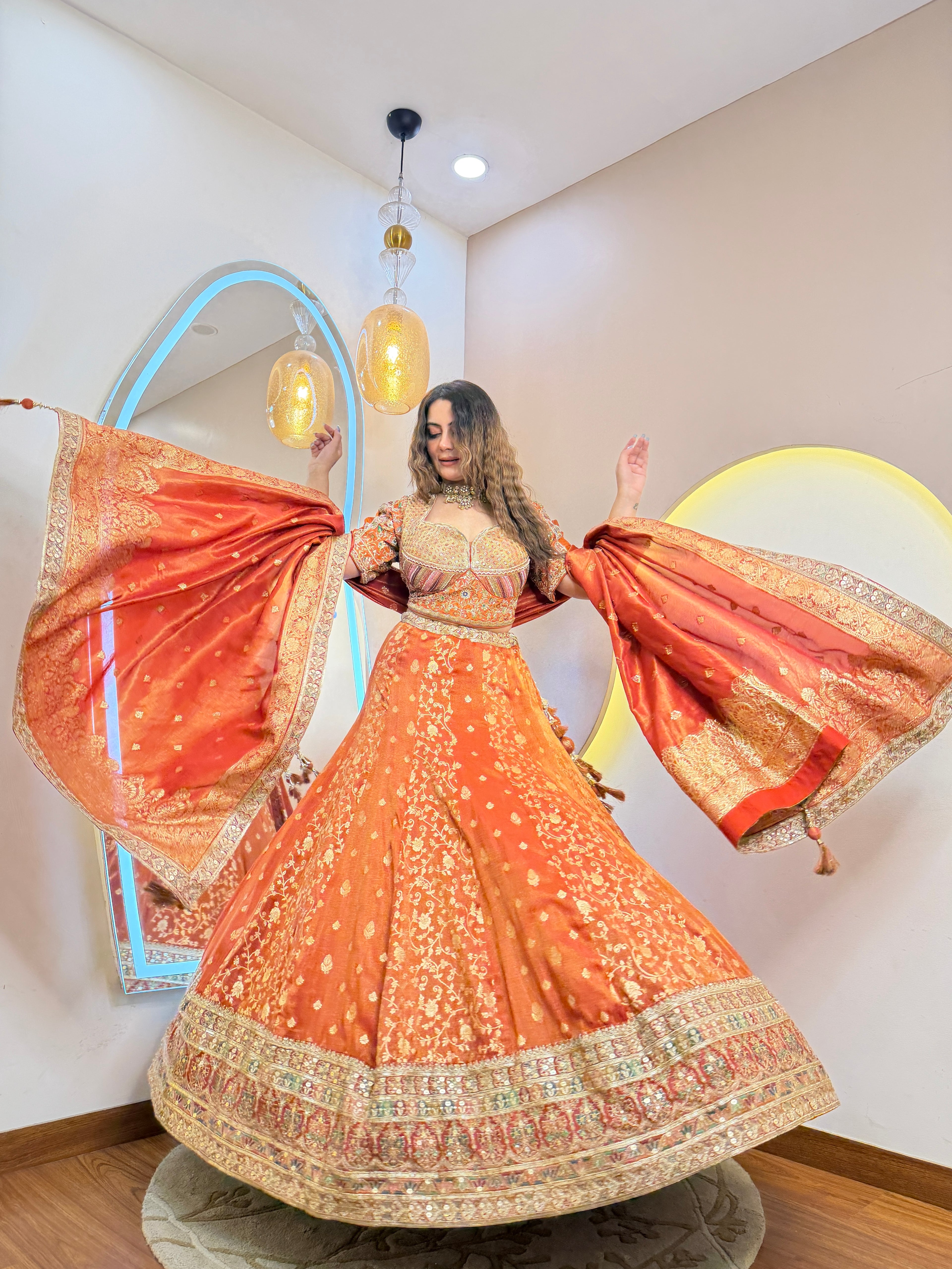 partywear lehnga