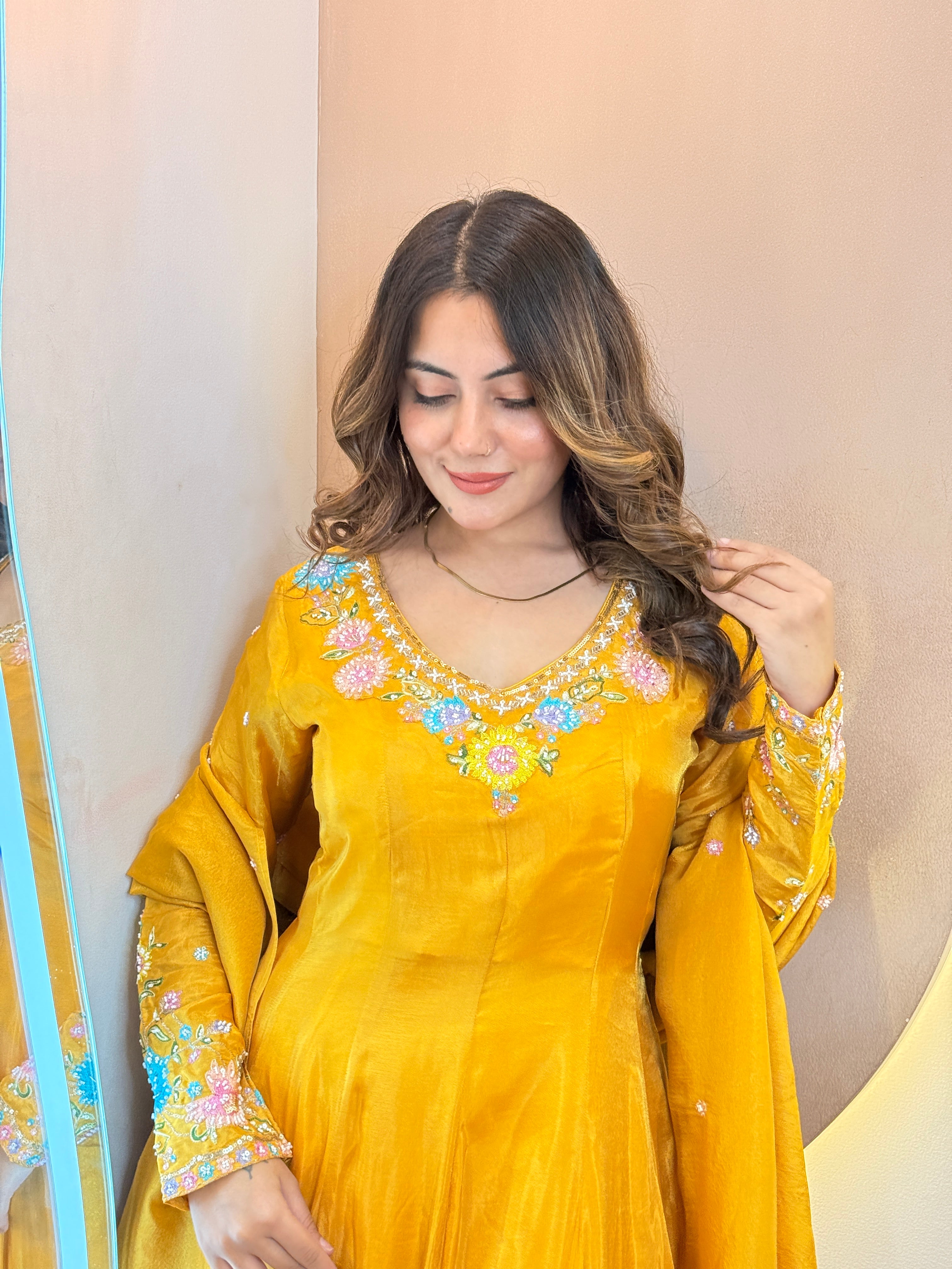 ANARKALI PANT SUIT OUTFIT  GOWN