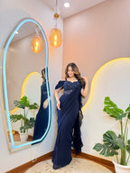 "SHABANA  " DRAPE SAREE