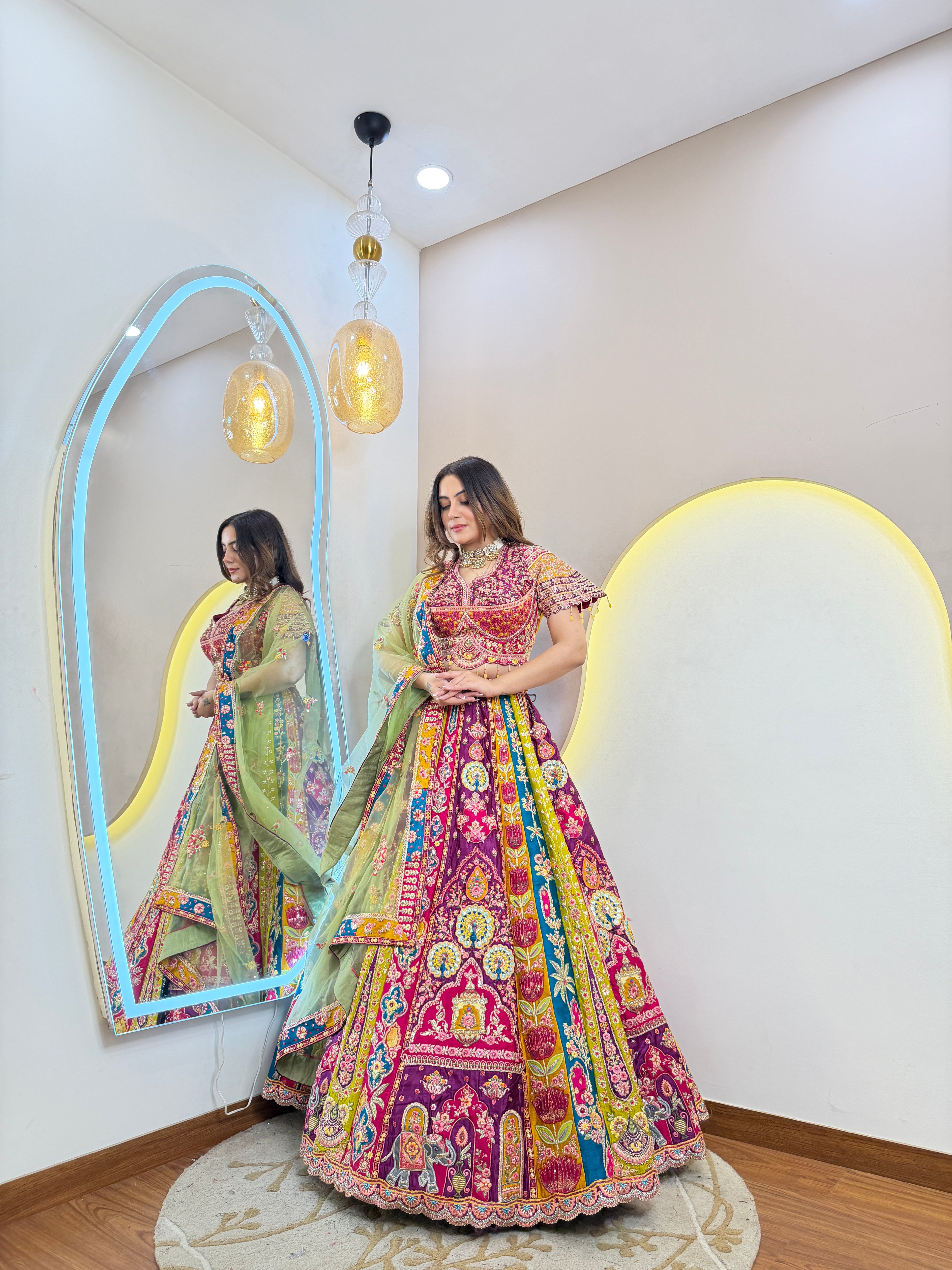 partywear lehnga