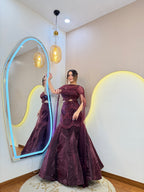 INDOWESTERN FISHCUT LEHENGA