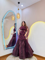 INDOWESTERN FISHCUT LEHENGA