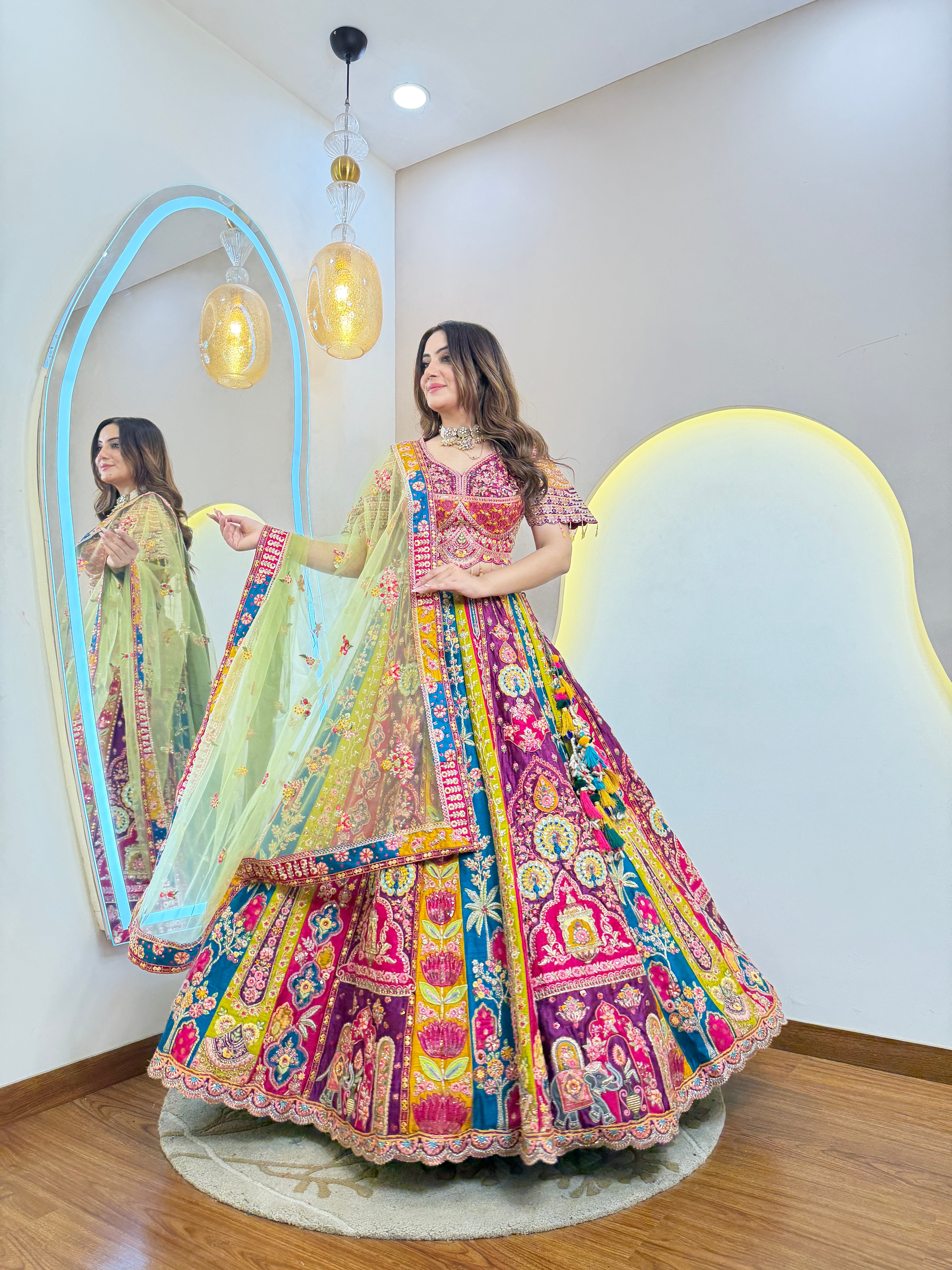 partywear lehnga