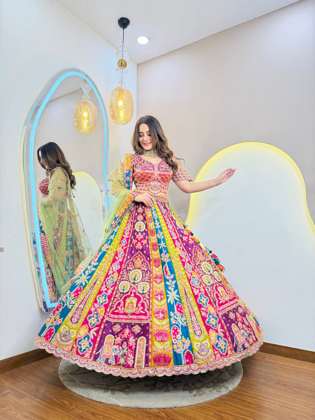 partywear lehnga