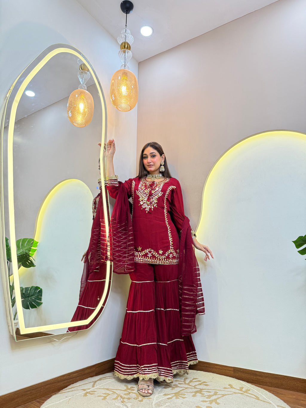 "SARIKA" SHARARA SUIT