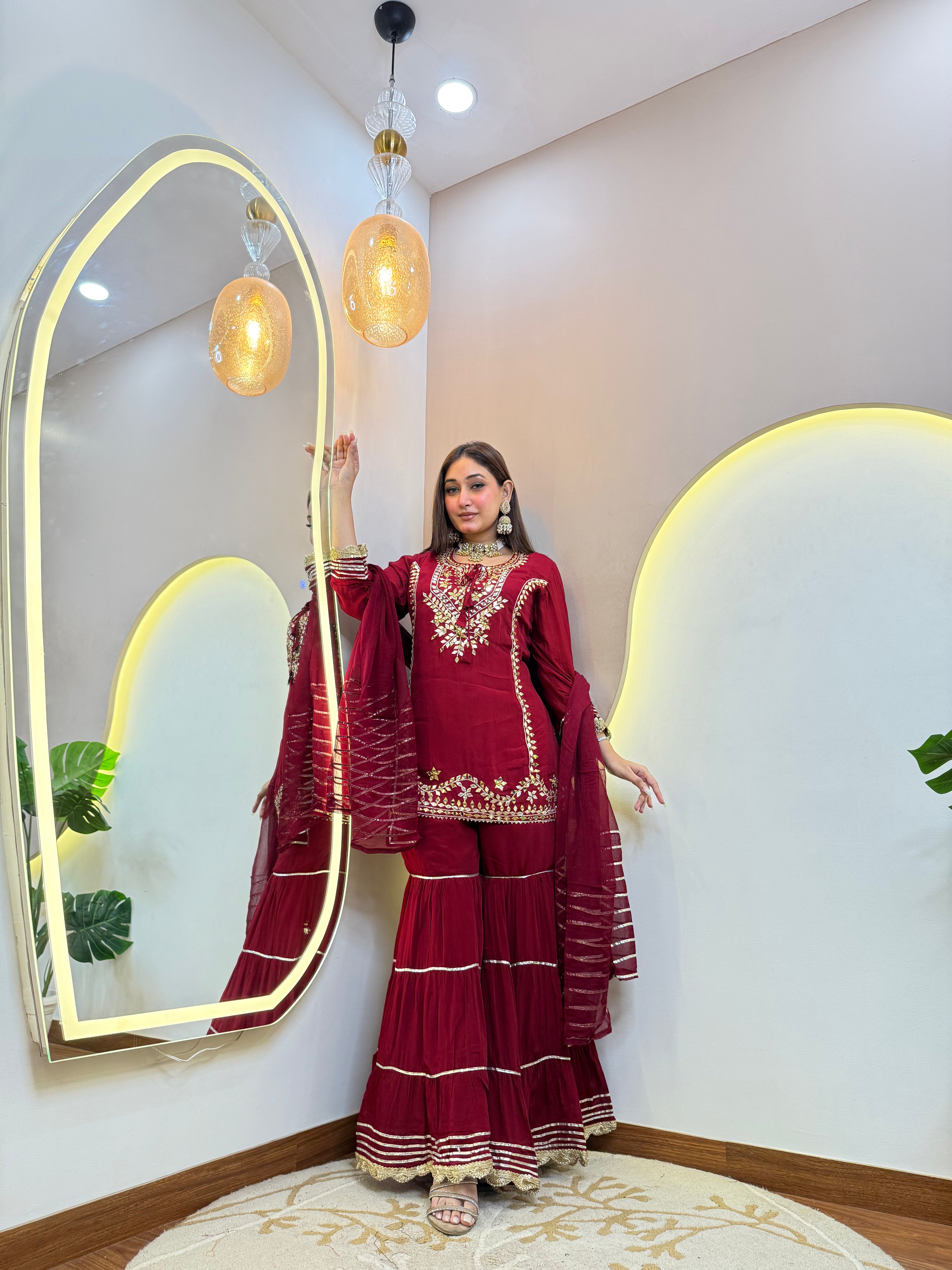 "SARIKA" SHARARA SUIT