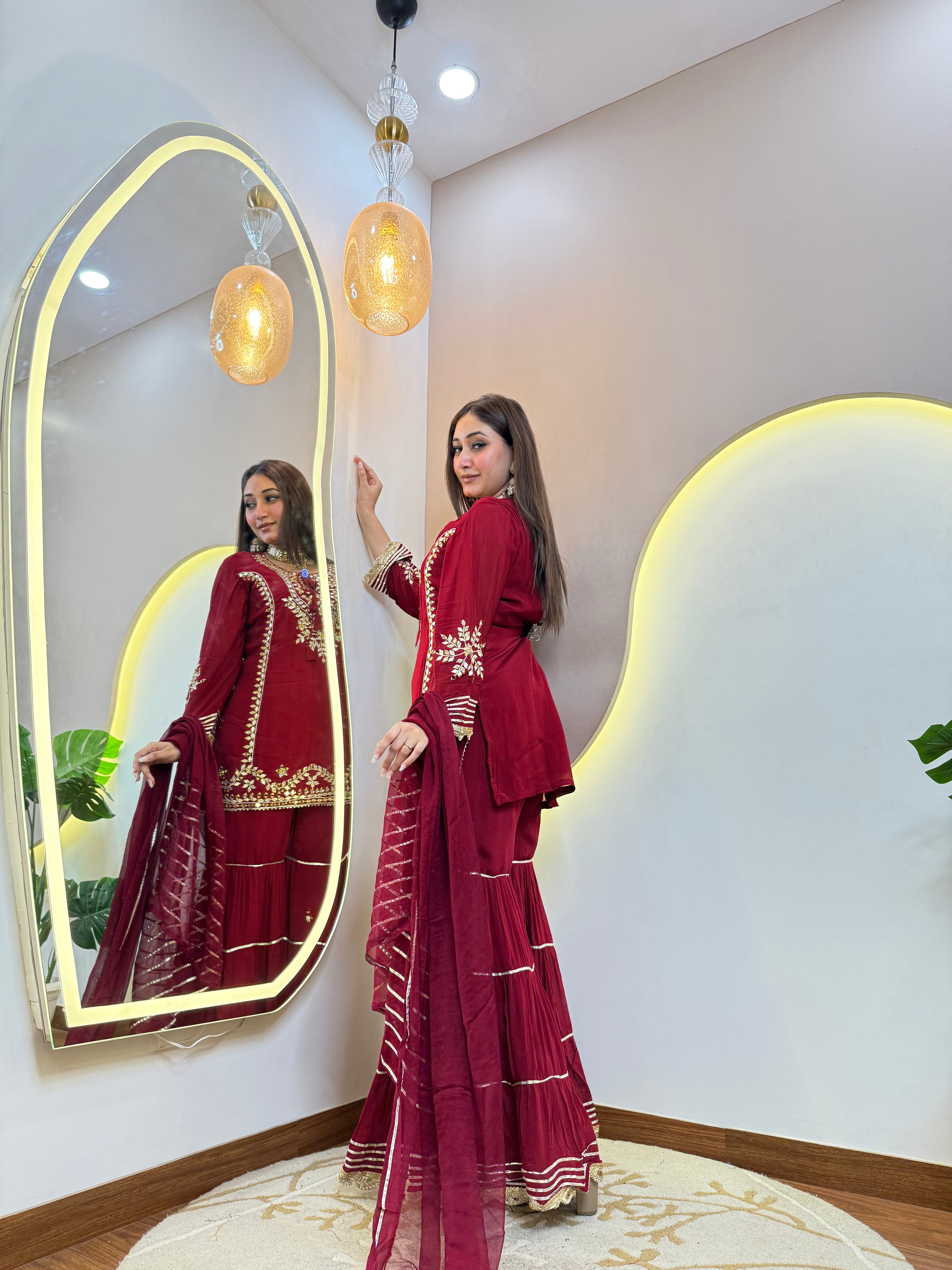 "SARIKA" SHARARA SUIT