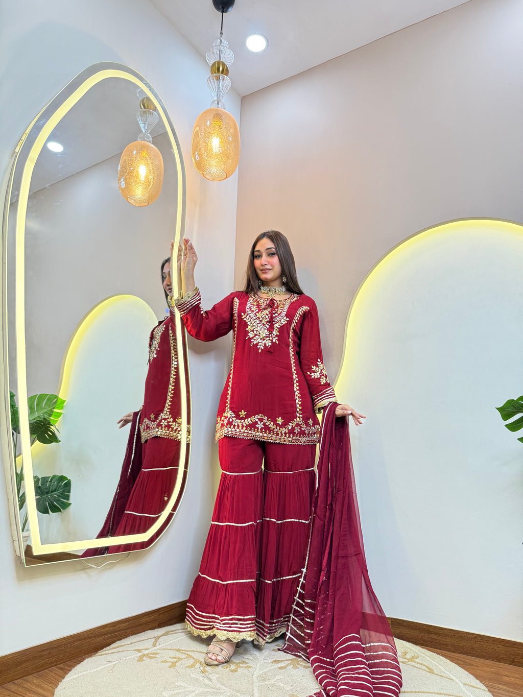 "SARIKA" SHARARA SUIT