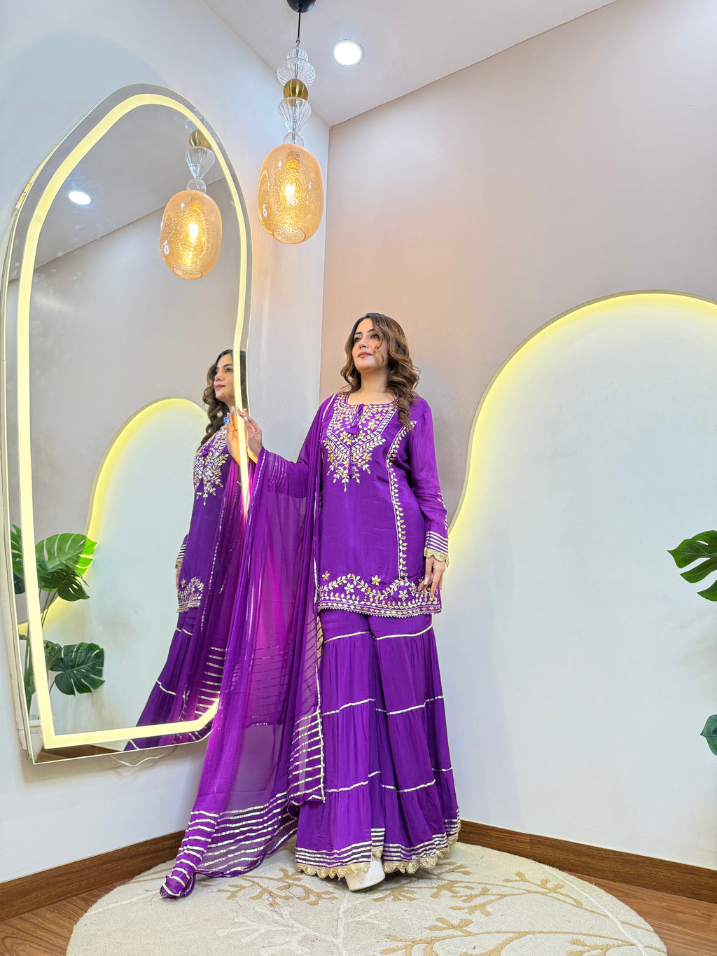 "SARIKA" SHARARA SUIT