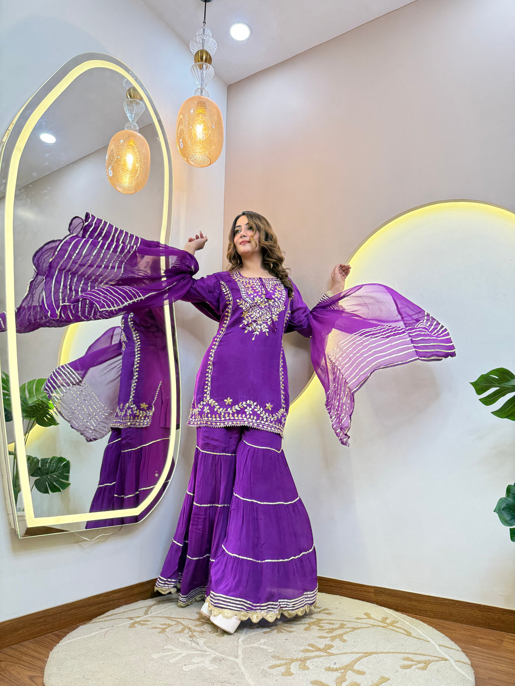 "SARIKA" SHARARA SUIT