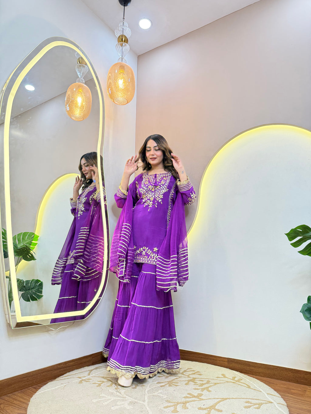 "SARIKA" SHARARA SUIT