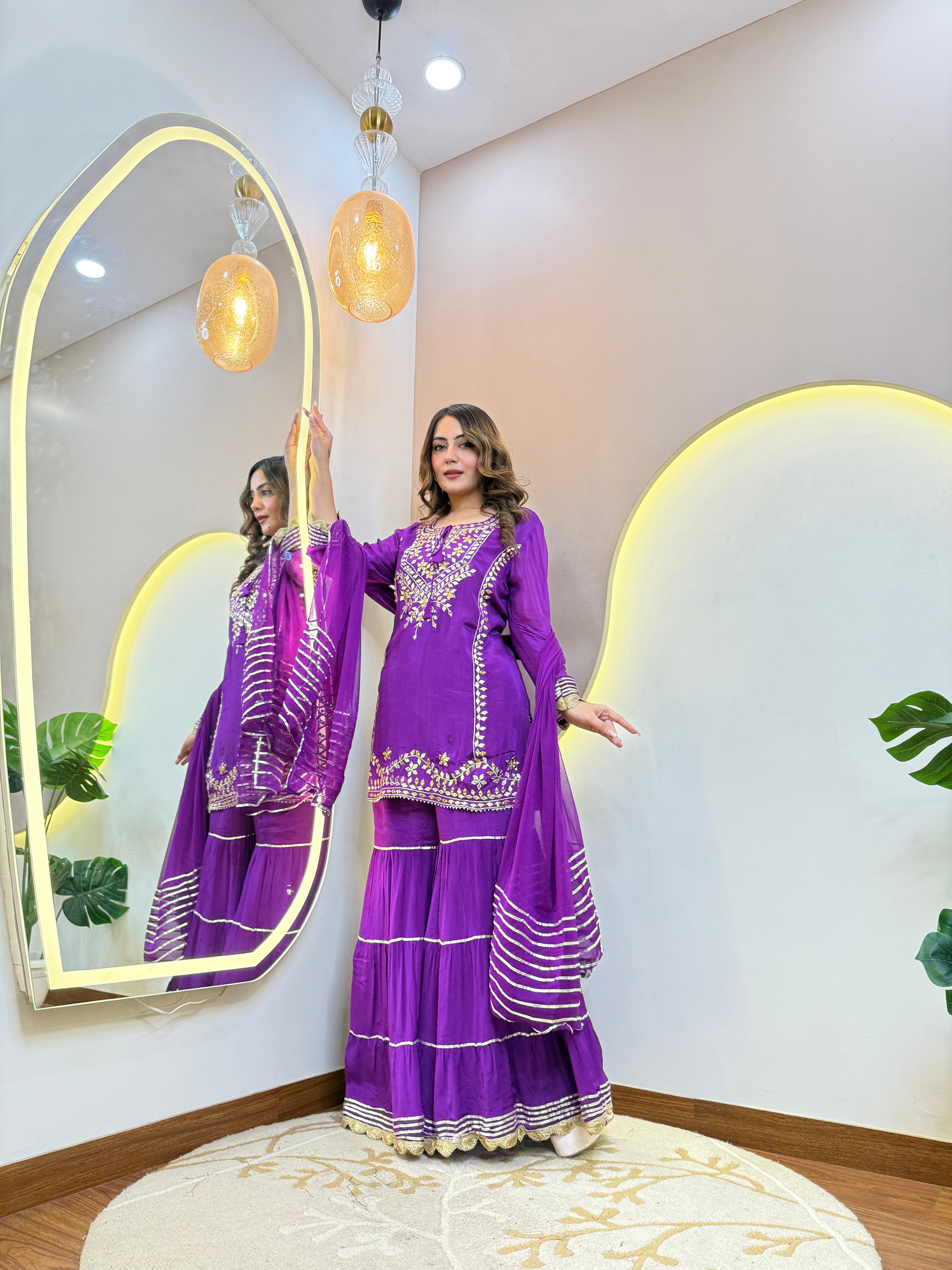 "SARIKA" SHARARA SUIT