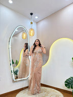 D659   OUTFIT  DRAPE SAREE