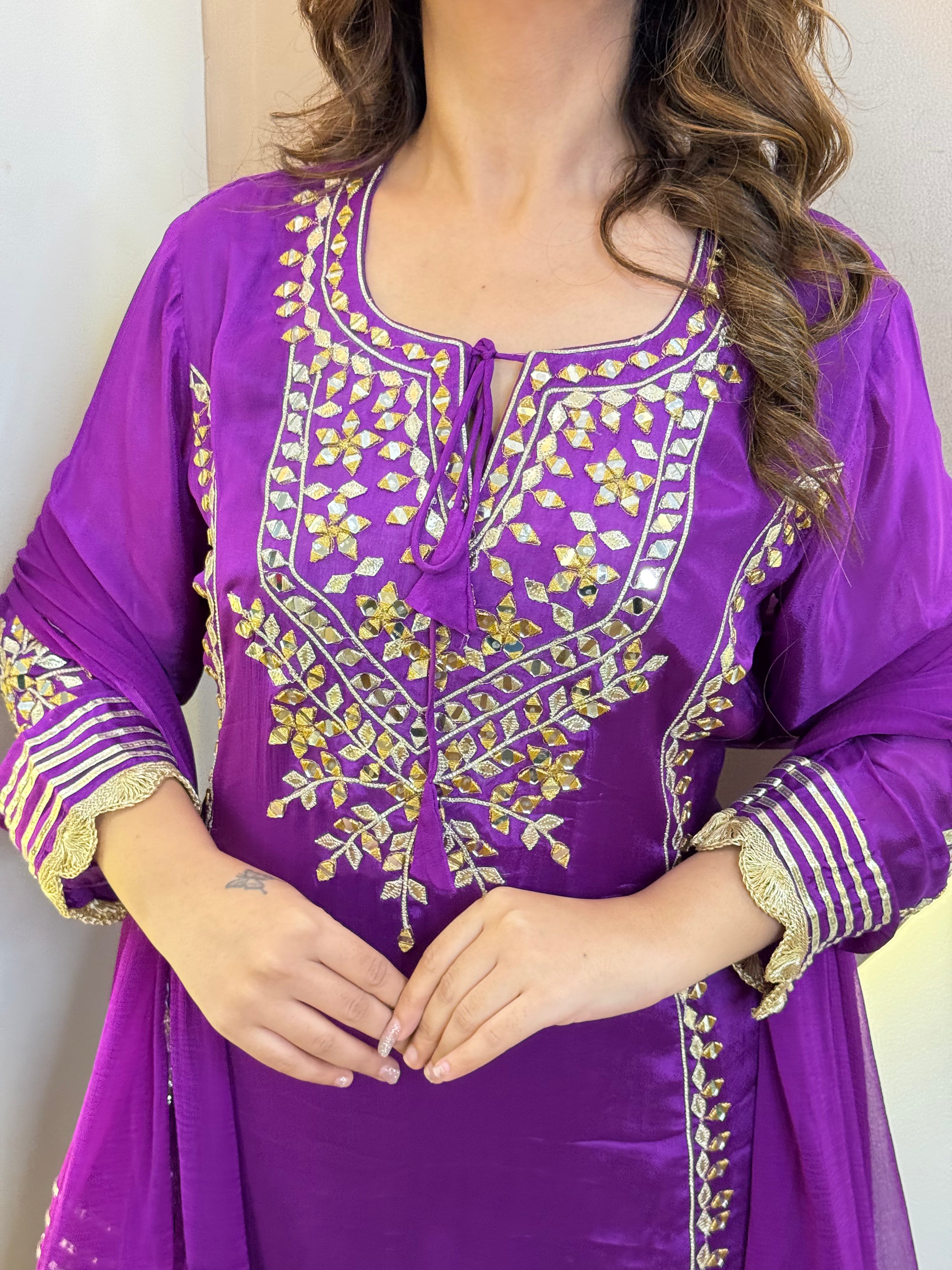 "SARIKA" SHARARA SUIT