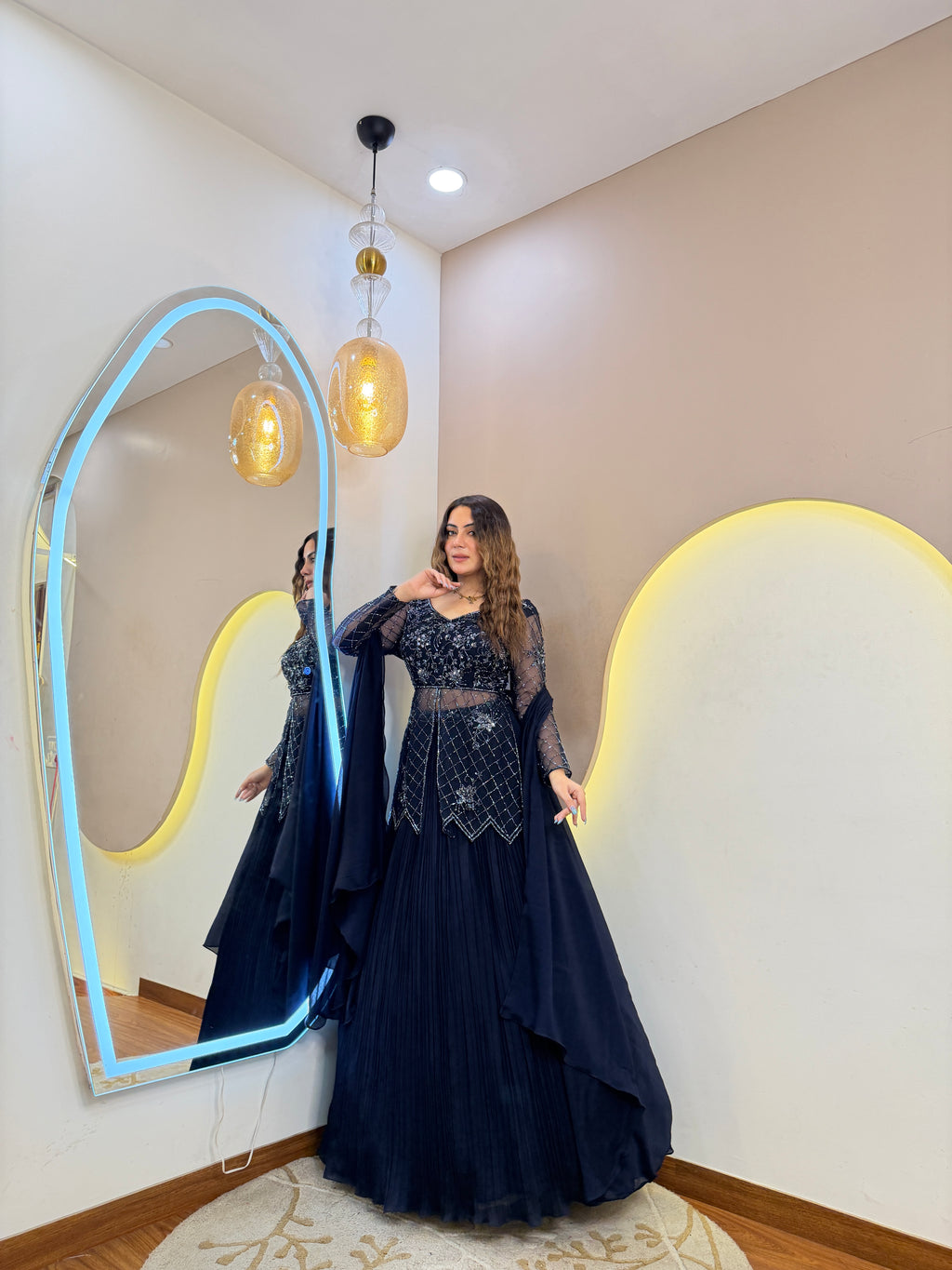 PARTY WEAR 3-PIECE DRESS