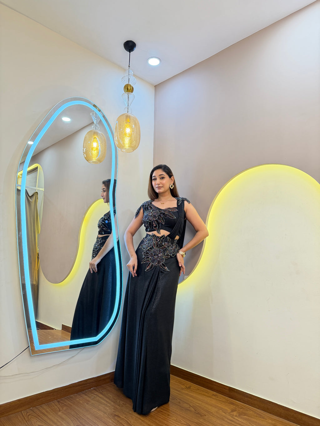 F121 PRE DRAPE SAREE