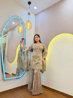 F171 3PC SHARARA SUIT