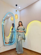 F171 3PC SHARARA SUIT