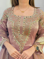 F171 3PC SHARARA SUIT