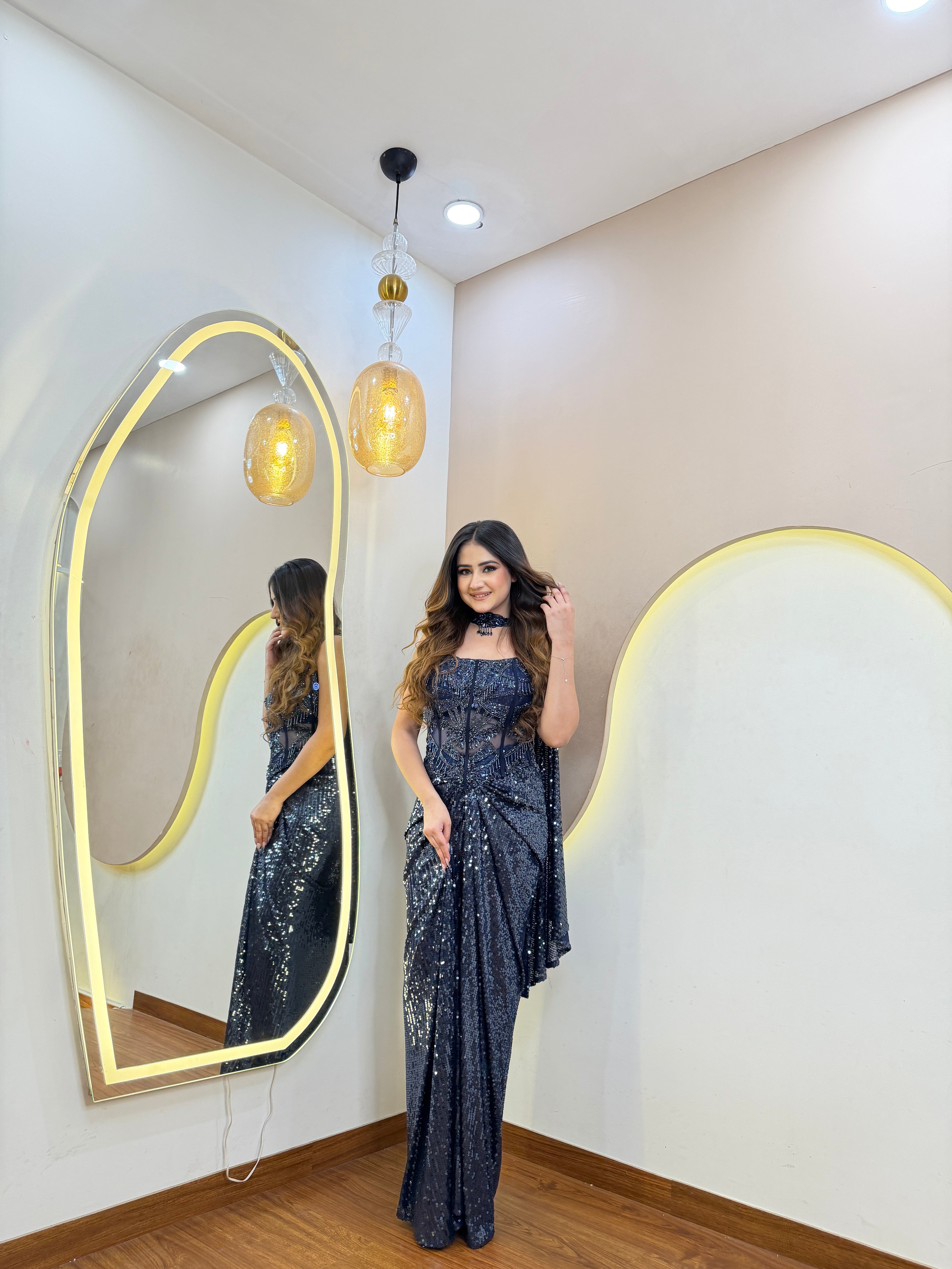 AC10 DHOTI STYLE CORSET 3 PC