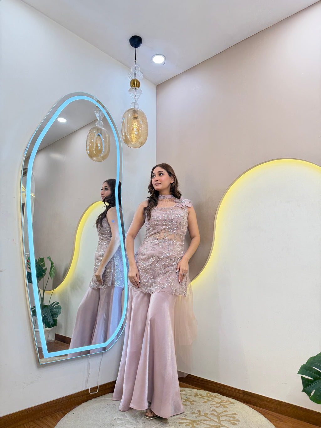 D307 SHARARA SUIT