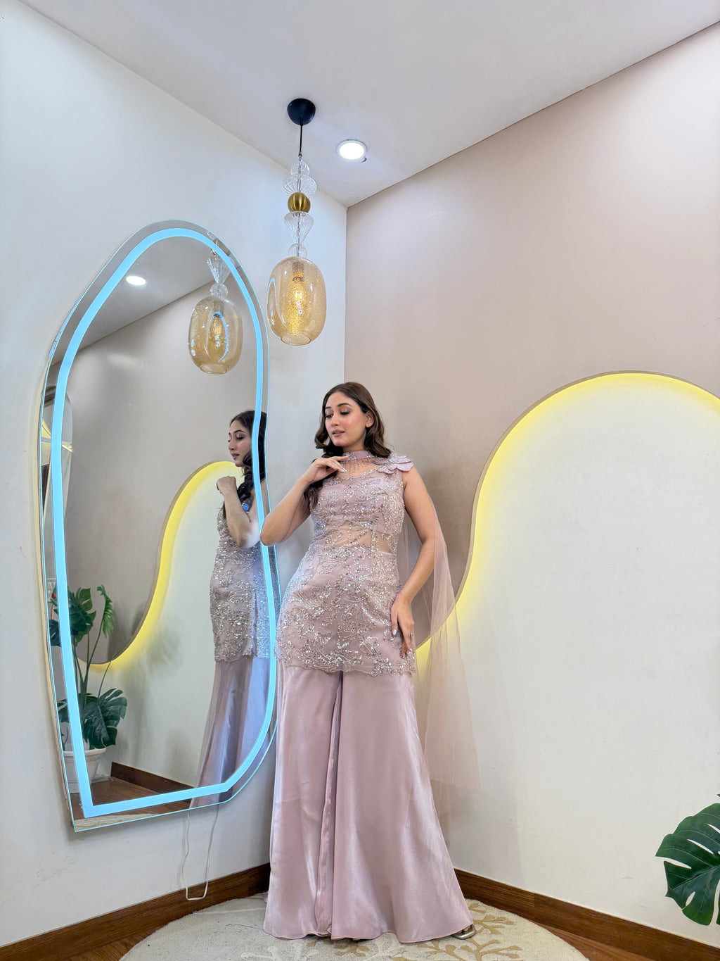 D307 SHARARA SUIT