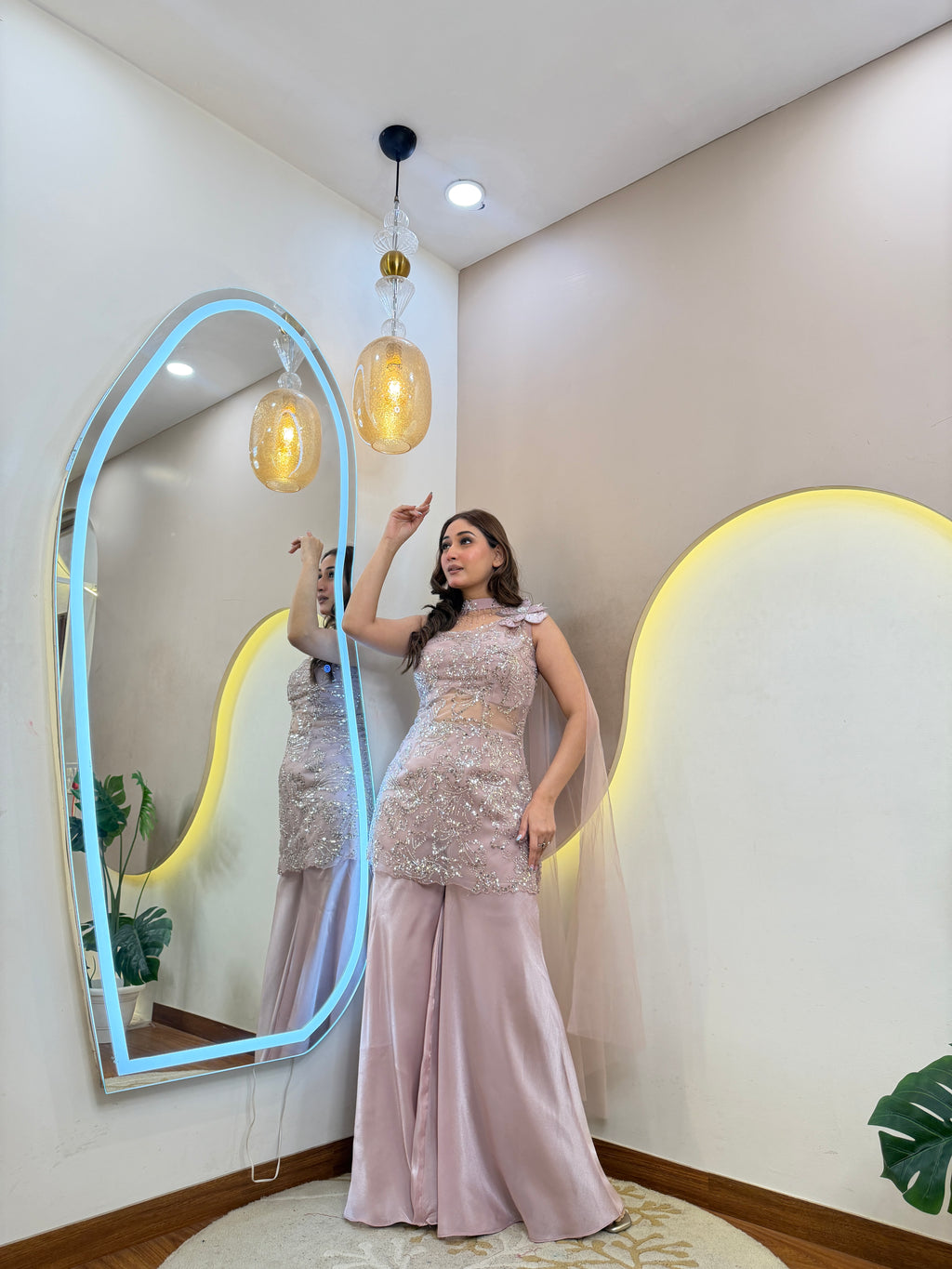 D307 SHARARA SUIT