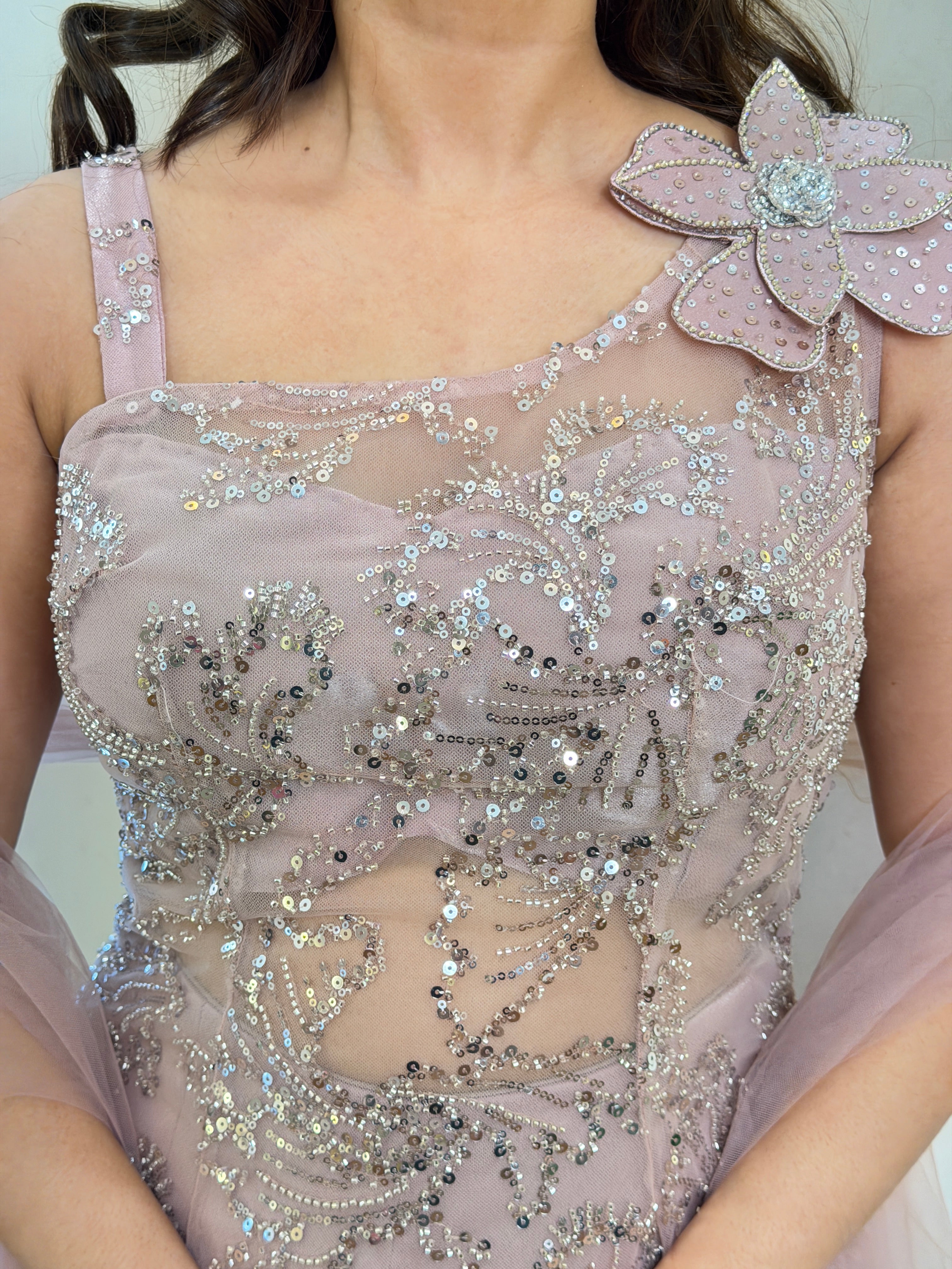 D307 SHARARA SUIT