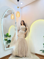 "EMIRA” OUTFIT MERMAID STYLE  LEHENGA