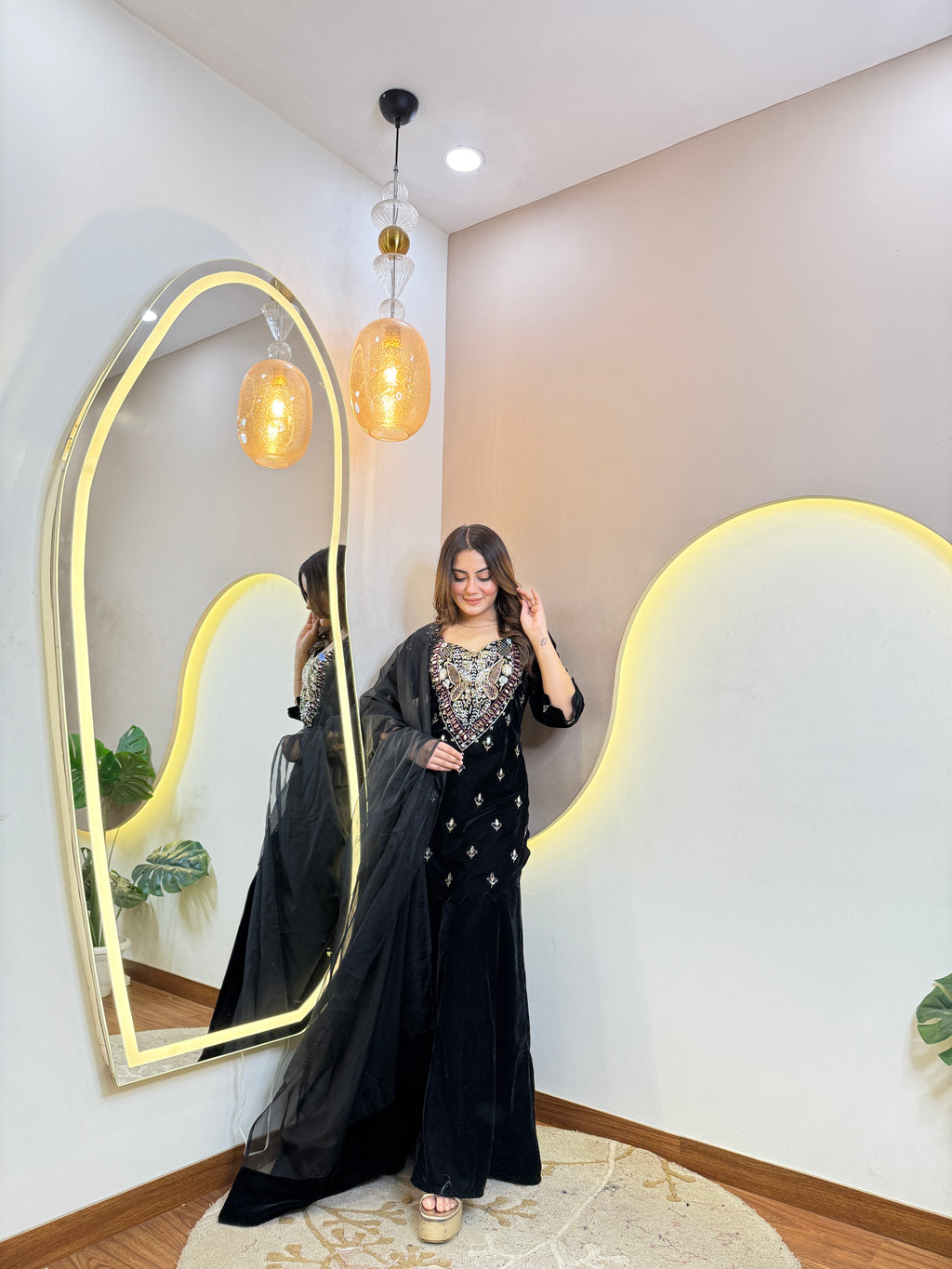 Aw565 VELVET 3pc Set