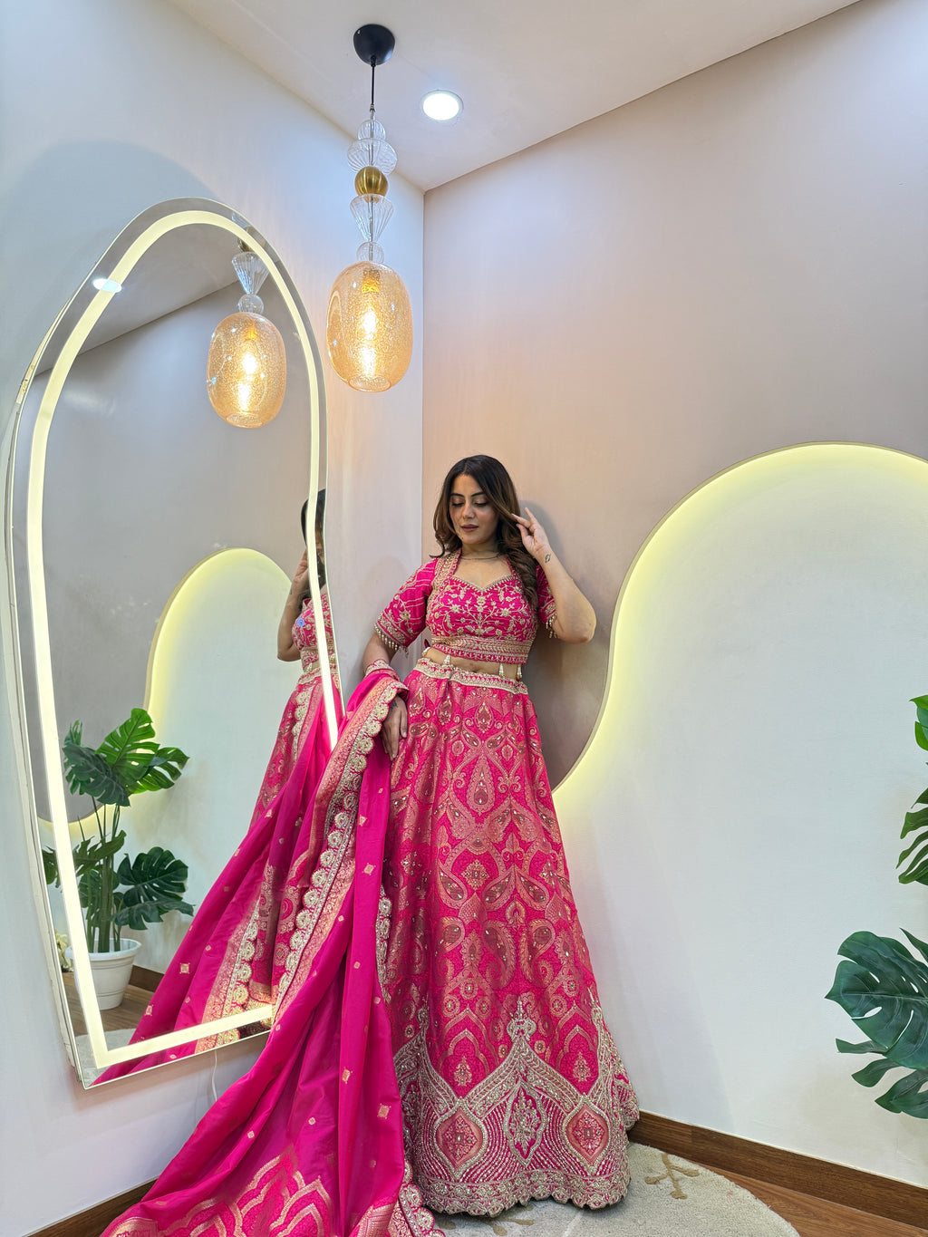 JAIPUR STYLE  OUTFIT LEHNGA CHOLI