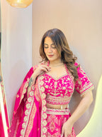 JAIPUR STYLE  OUTFIT LEHNGA CHOLI