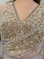 D849  DRAPE SAREE