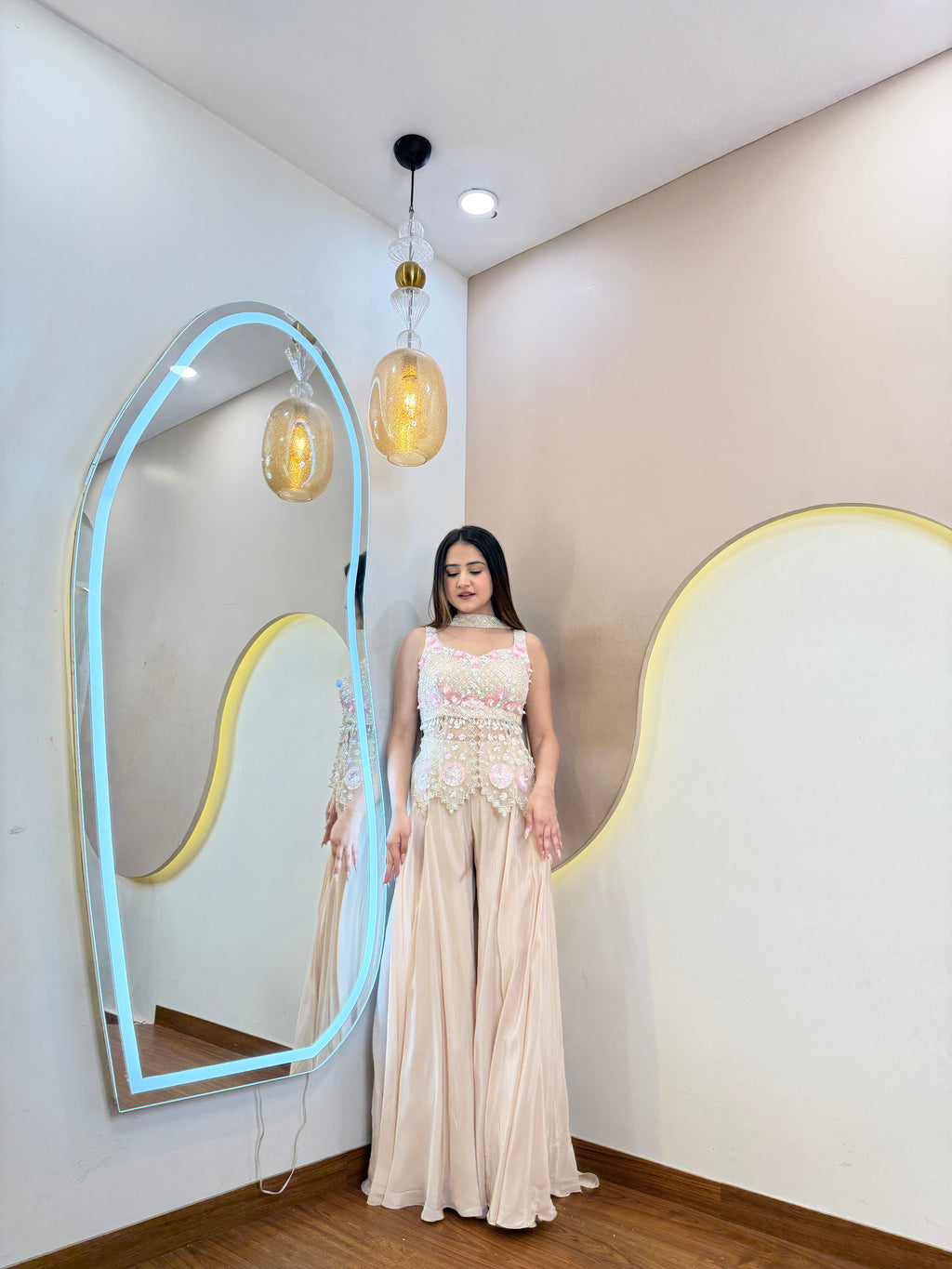 D716   SHARARA SUIT