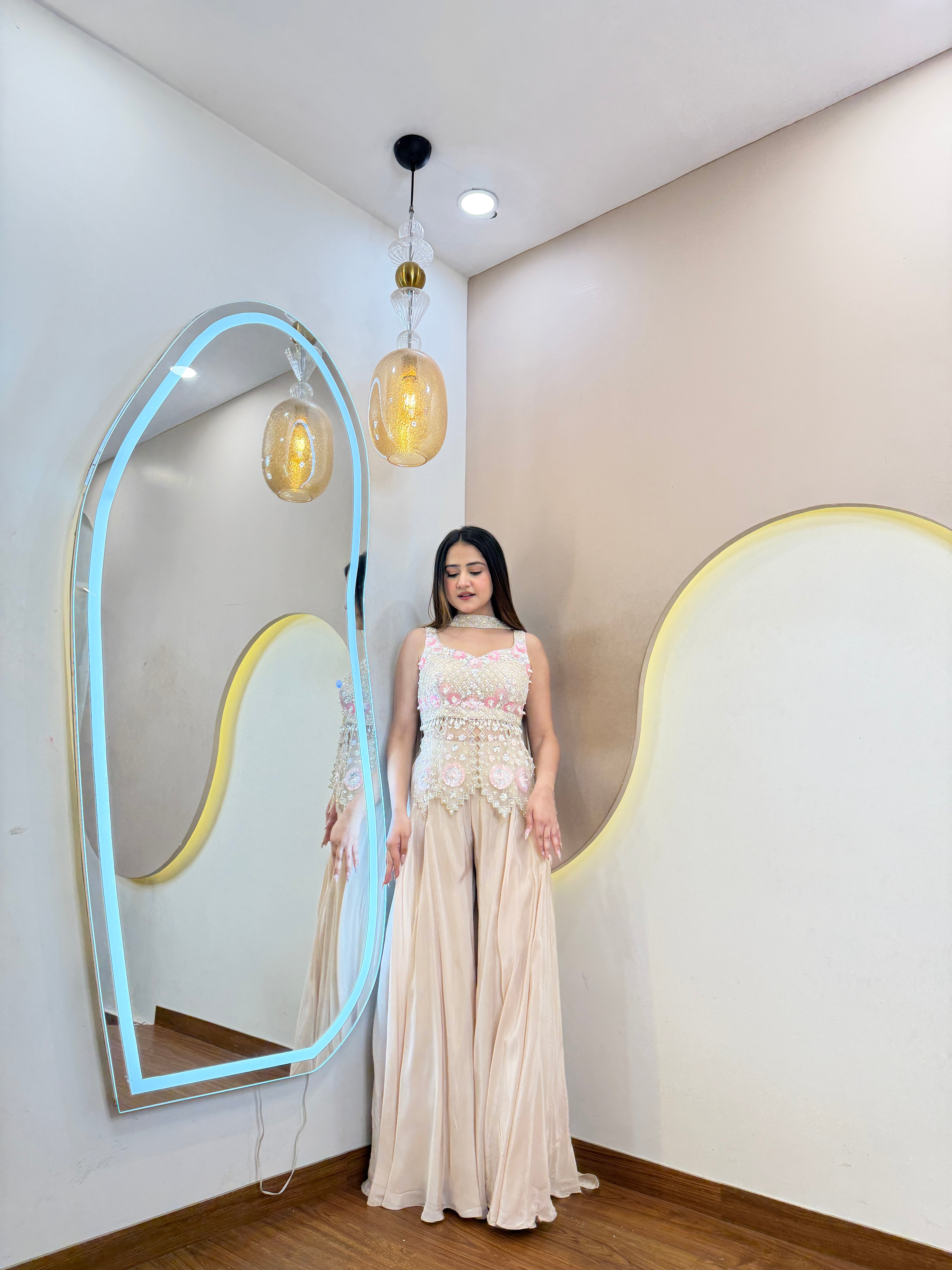 D716   SHARARA SUIT