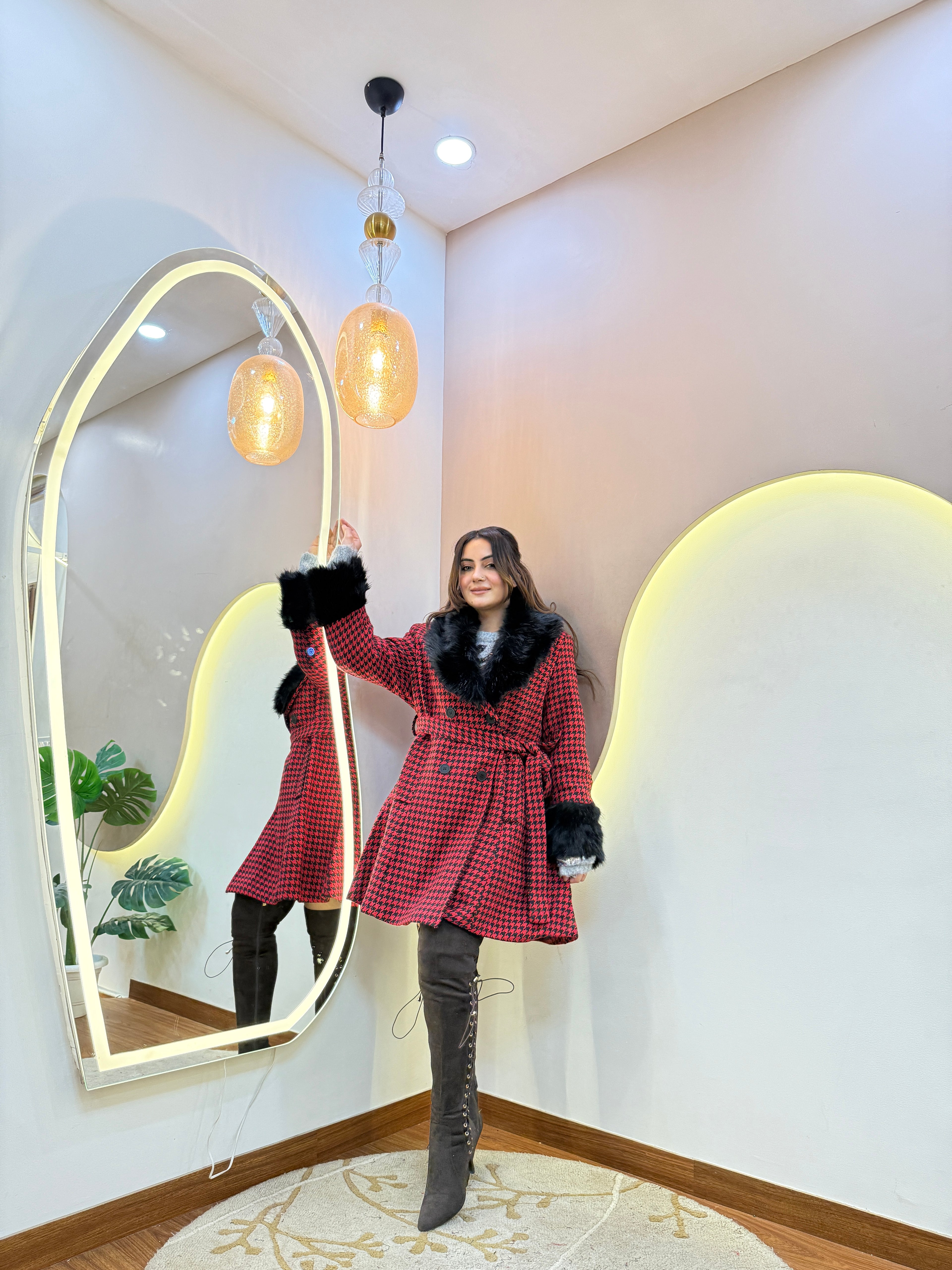 AW475 WOOLEN DRESS